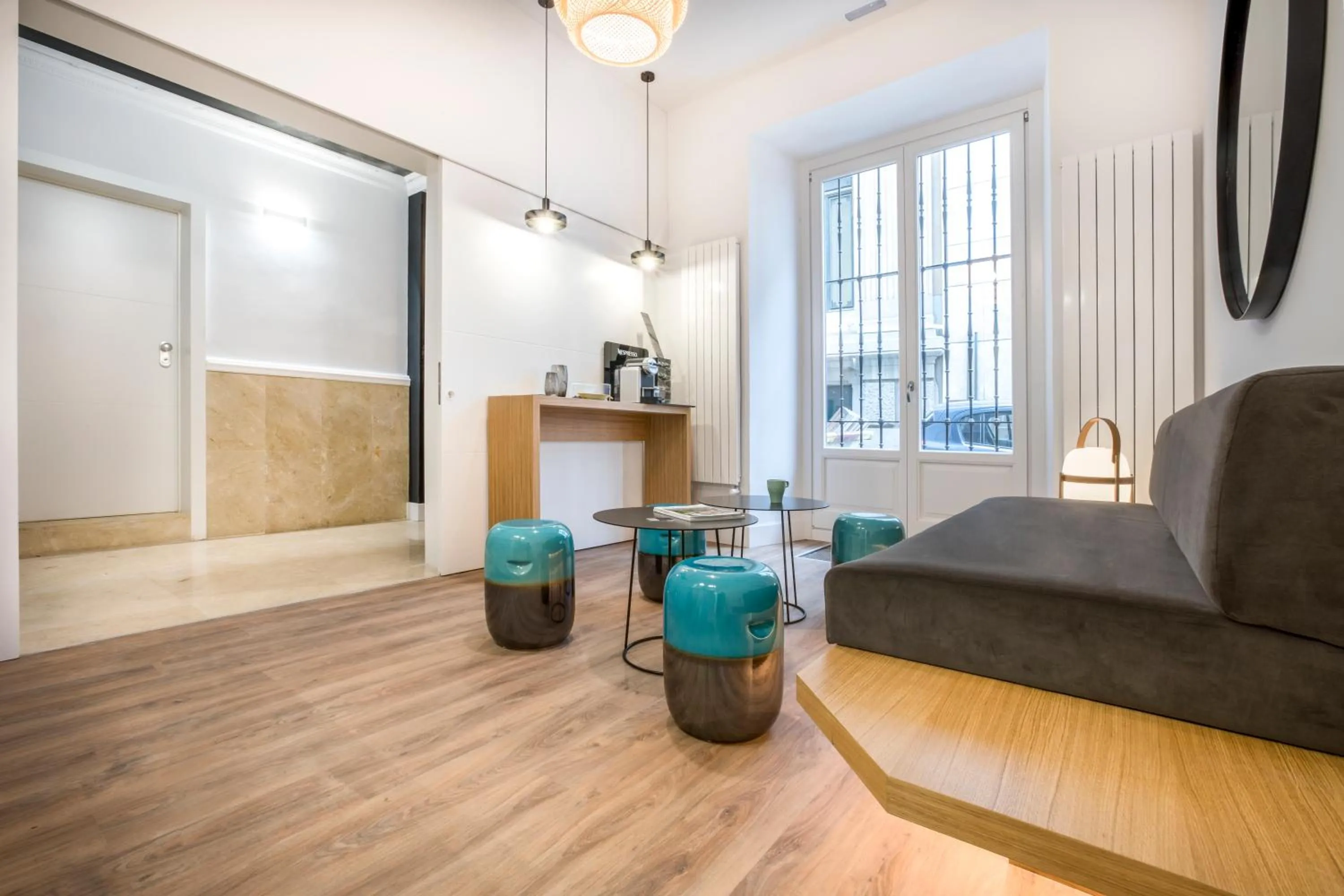 Lobby or reception in Slow Suites Bellas Artes