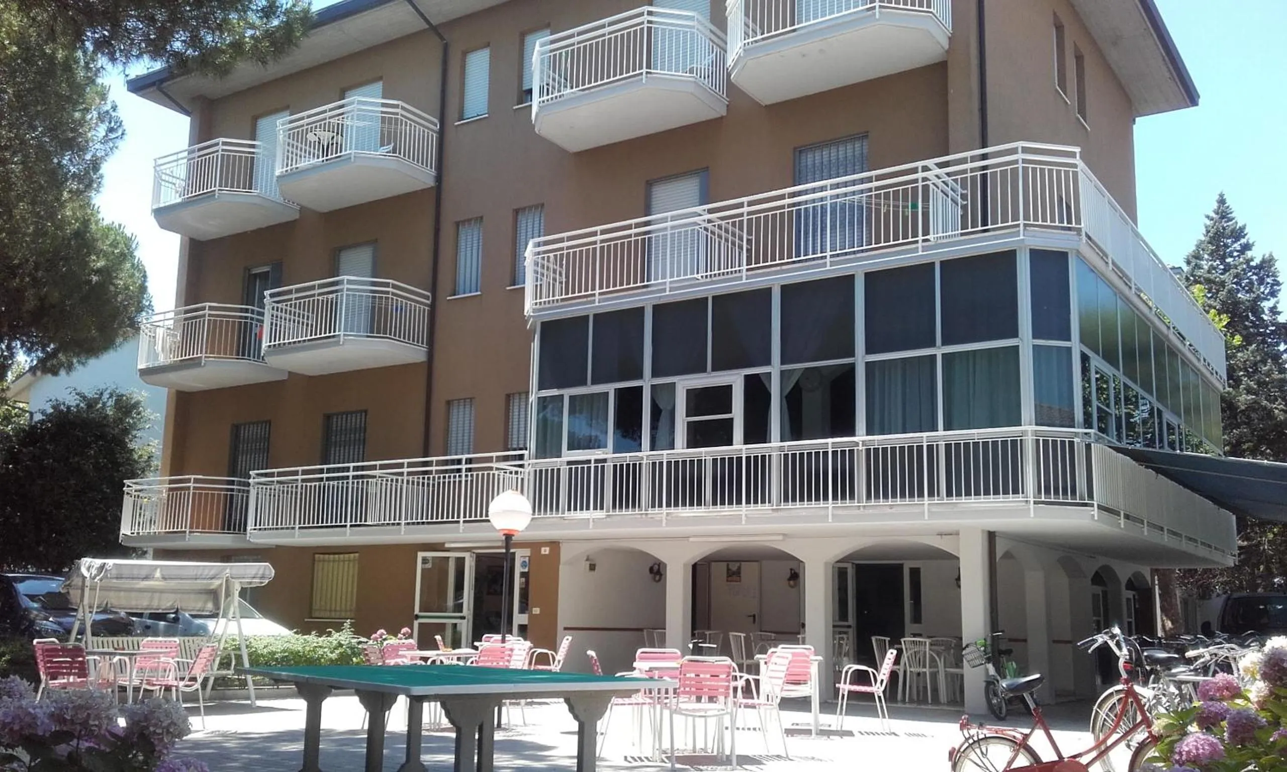 Property building in Hotel Toschi