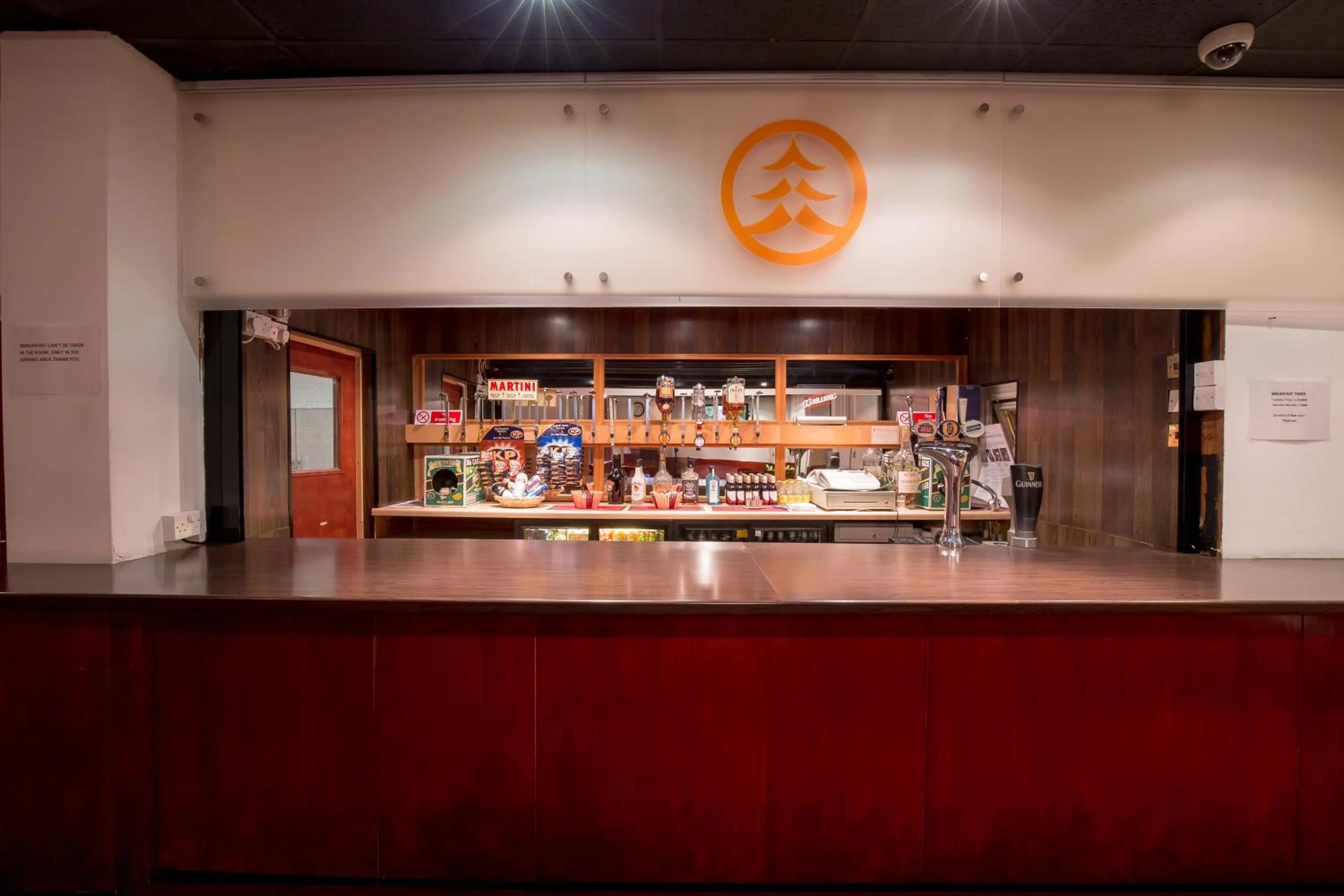 Alcoholic drinks in Cranford Hotel