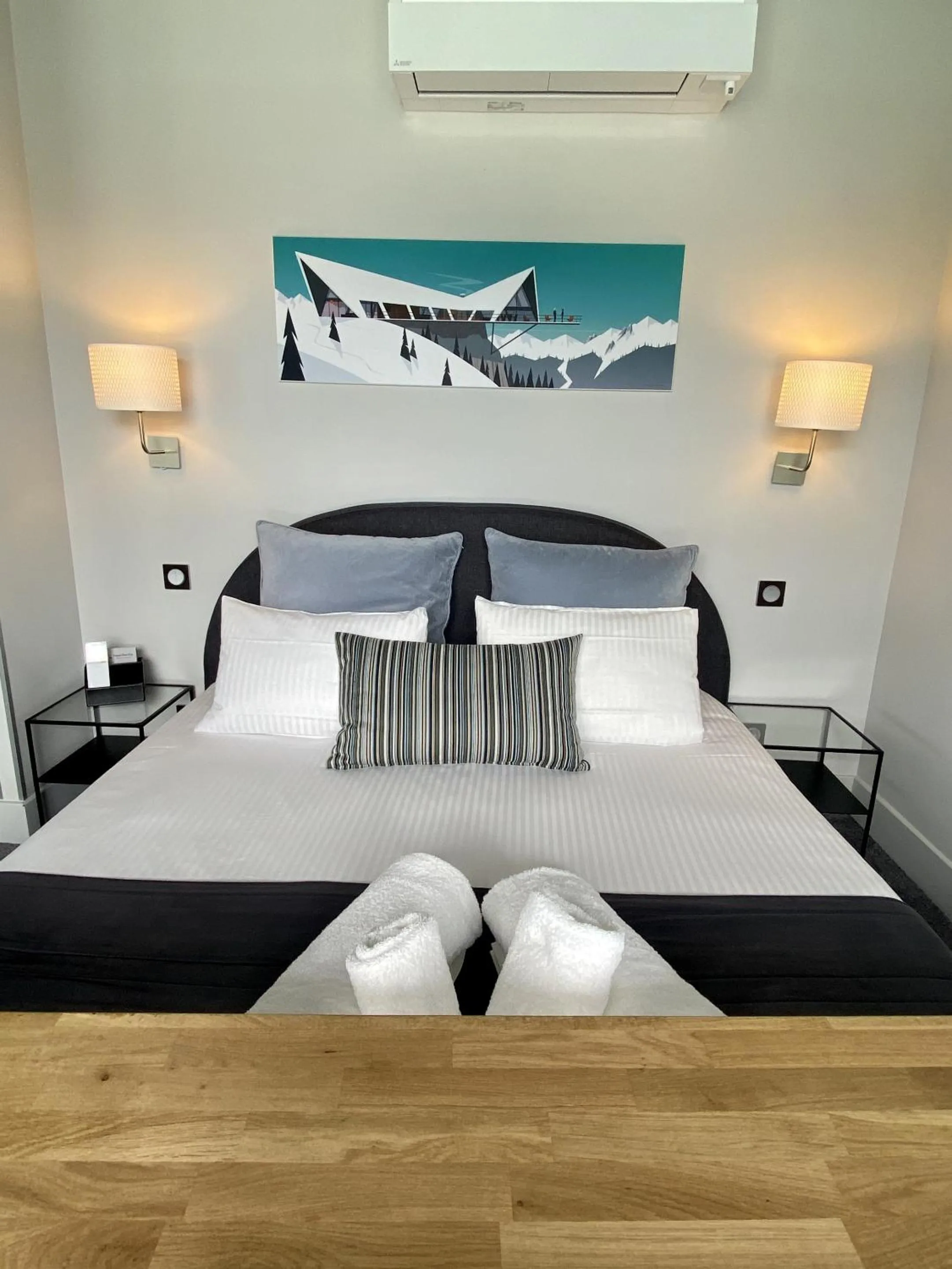 Bed in Les Suites du Lac