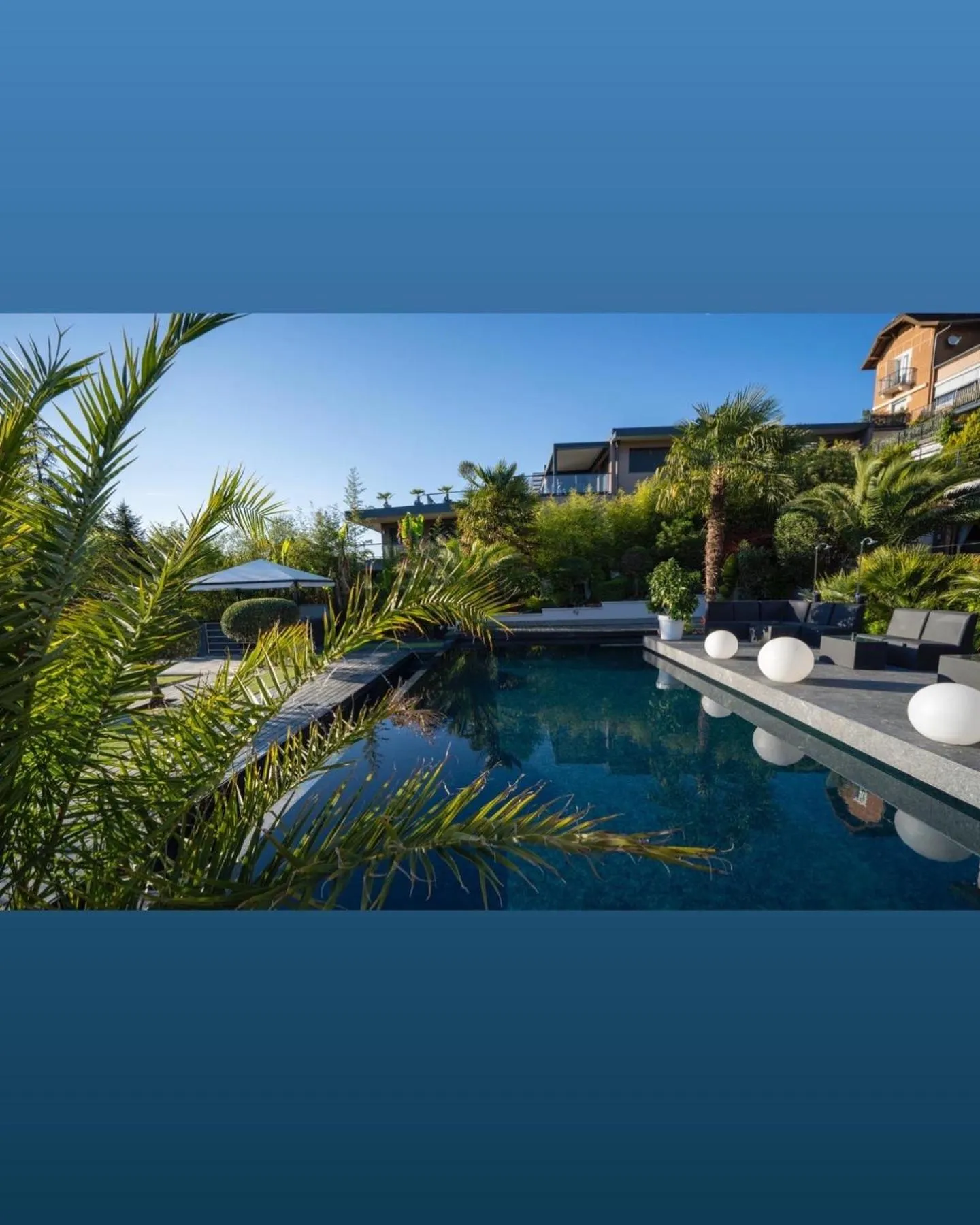 Garden in Les Suites du Lac