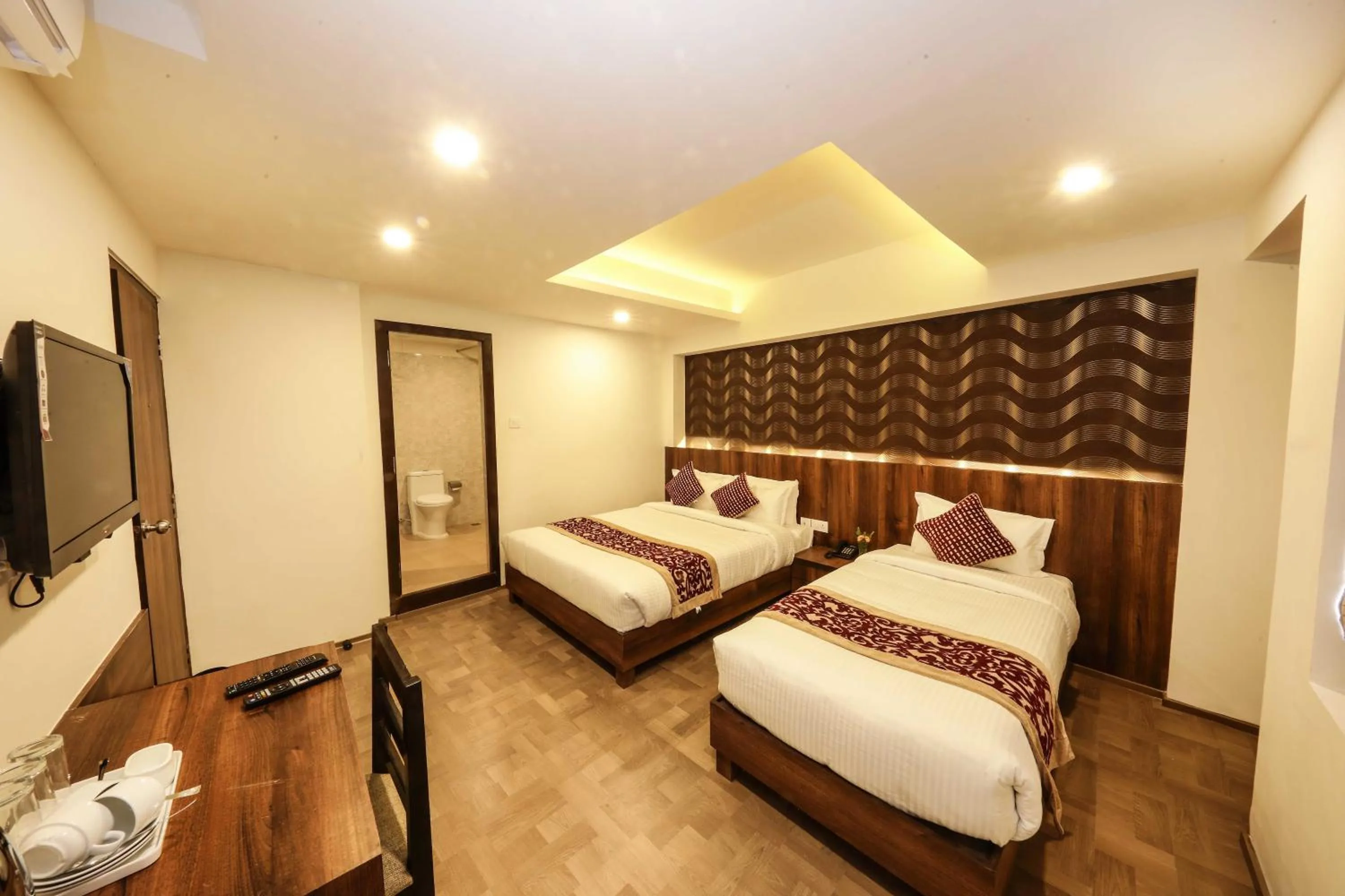 Bed in Hotel Next Home formerly Hotel Royal Suite