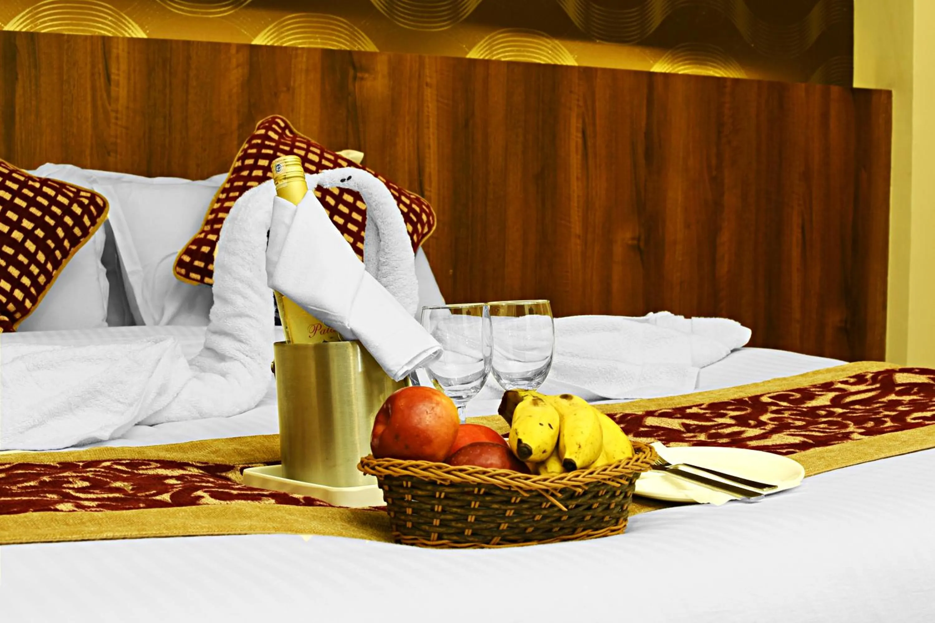 Bed in Hotel Next Home formerly Hotel Royal Suite