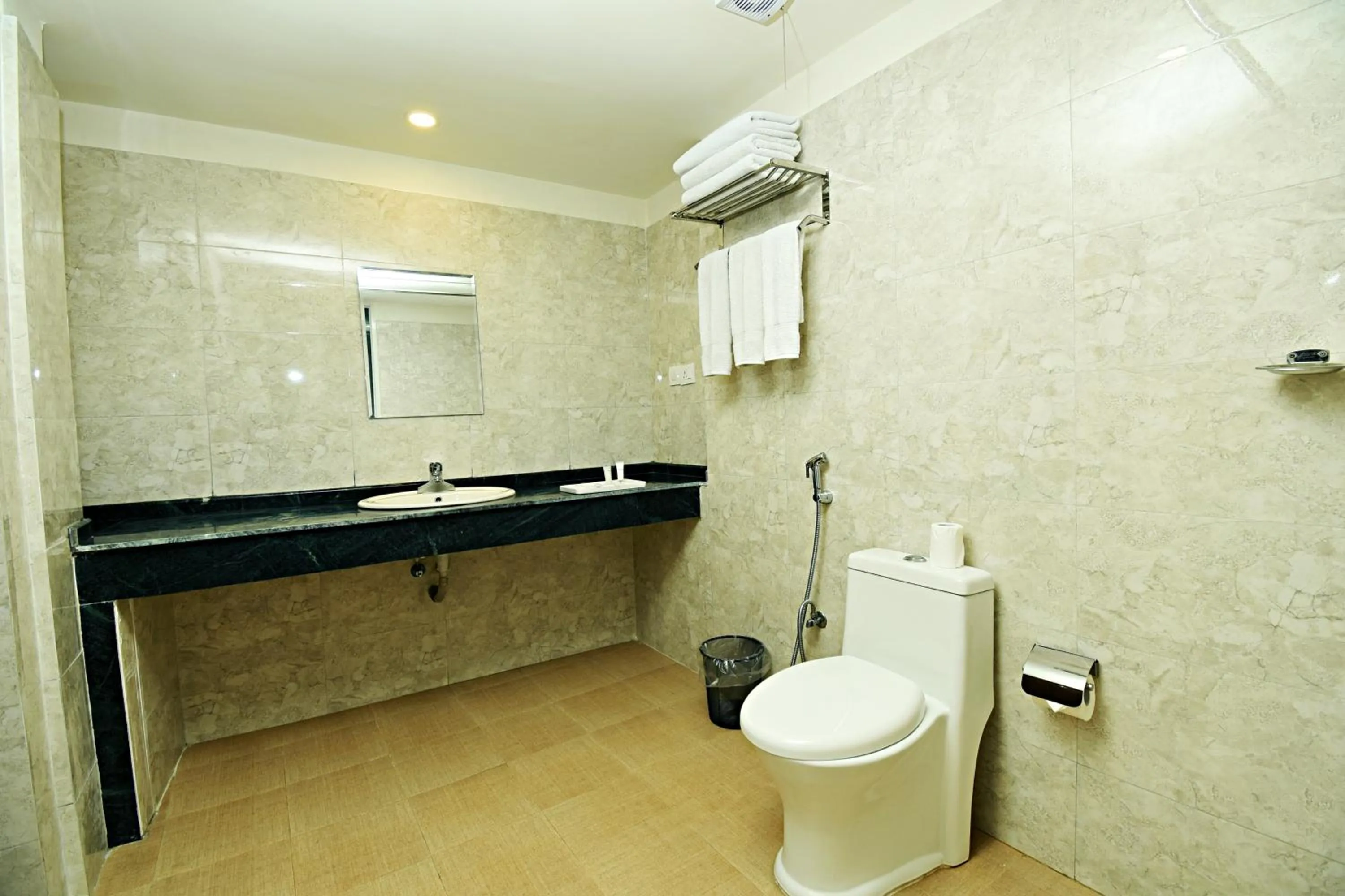 Bathroom in Hotel Next Home formerly Hotel Royal Suite