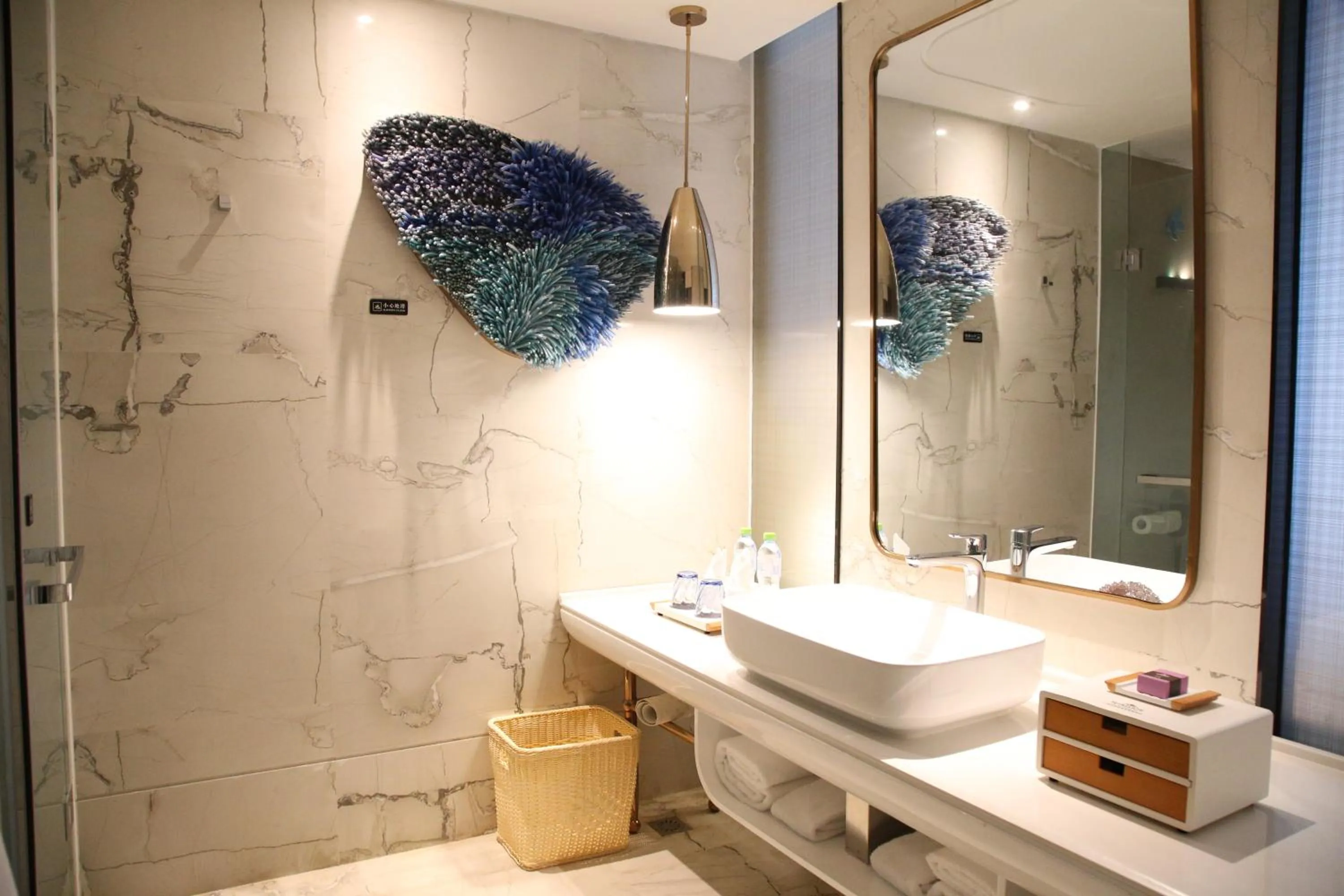 Bathroom in 三亚鹿回头蔚景温德姆酒店