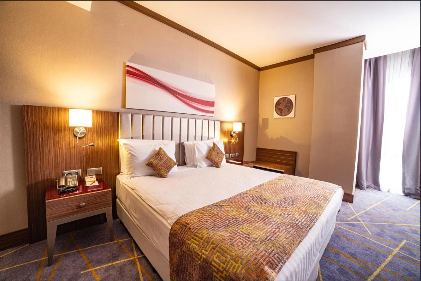 Bed in Ramada by Wyndham Istanbul Alibeykoy