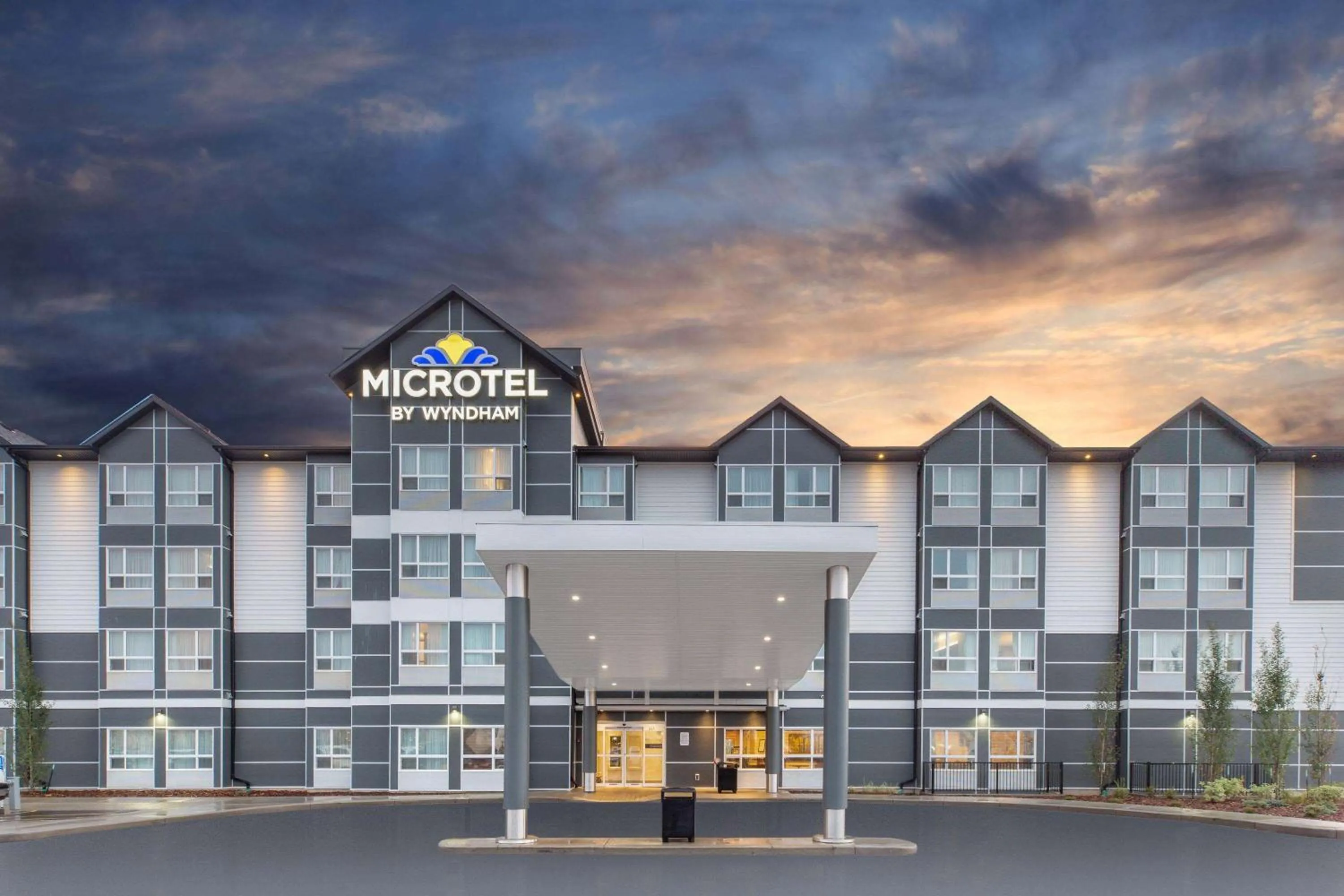 Property building in Microtel Inn & Suites by Wyndham Fort McMurray