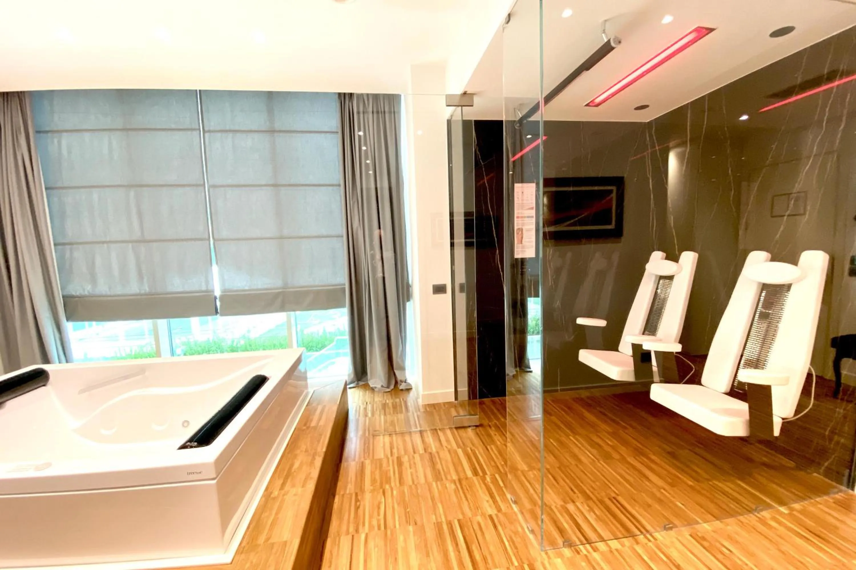 Sauna in Fonte Del Benessere Resort