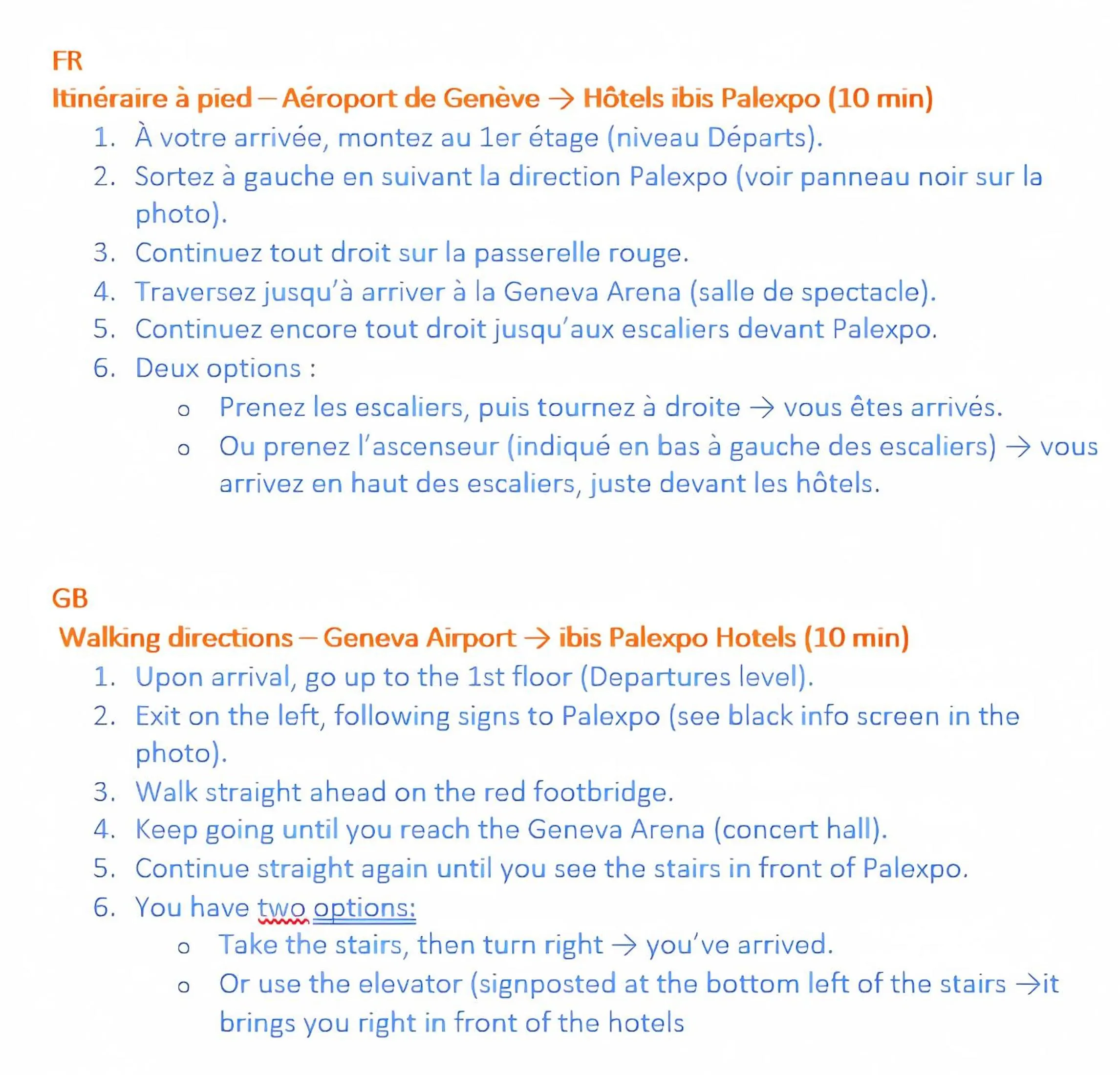 Property building in ibis Styles Geneve Palexpo Aeroport