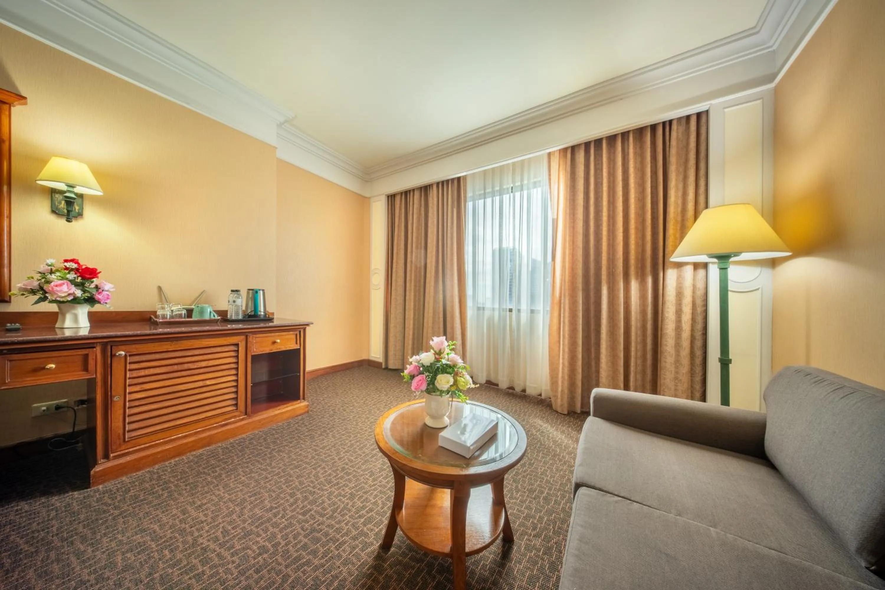 View (from property/room) in Royal Benja Hotel - Big Room Family-Friendly