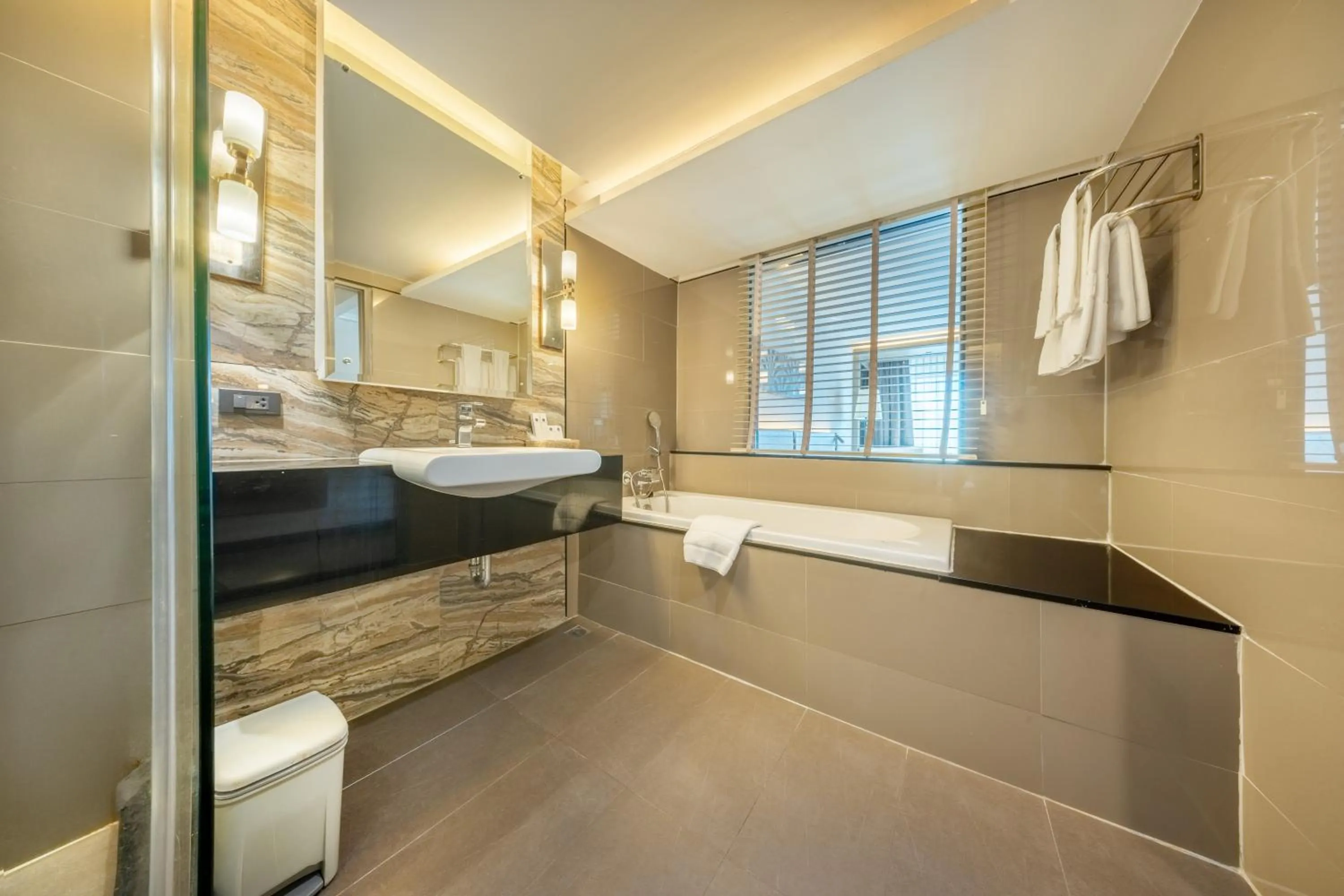 Bathroom in Royal Benja Hotel - Big Room Family-Friendly