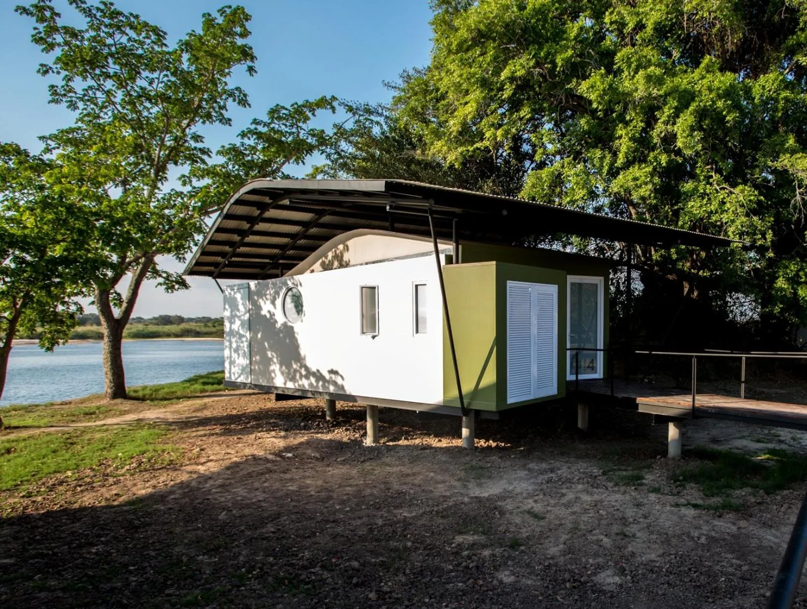 Property building in Zambezi Mubala Lodge