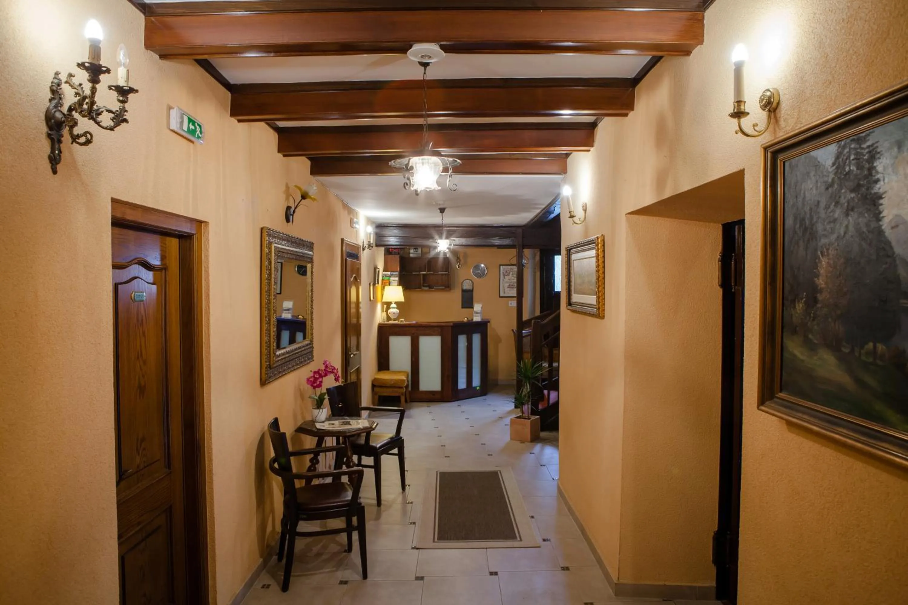 Living room in Hotel Villa Huber