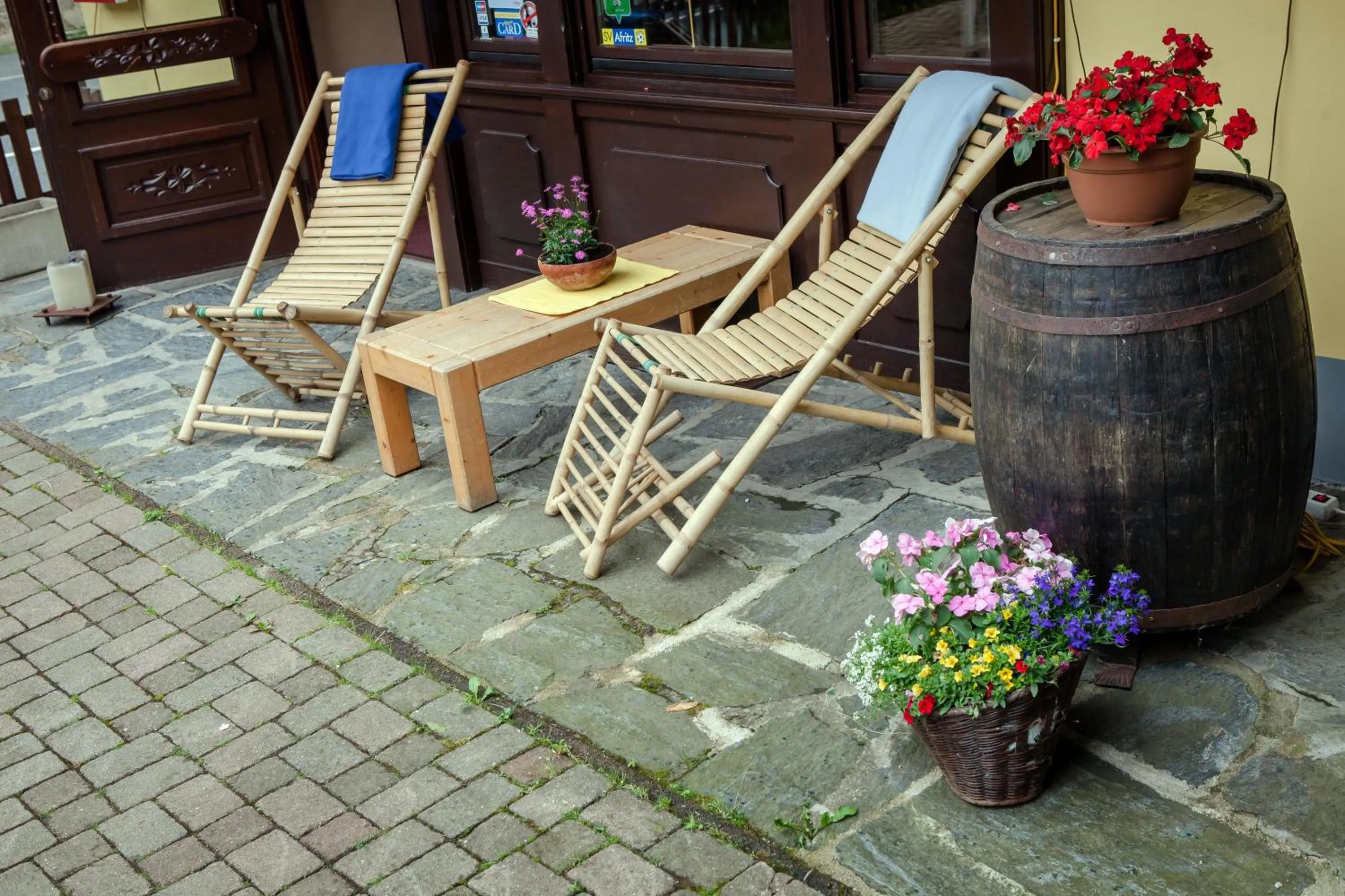 Garden in Hotel Villa Huber