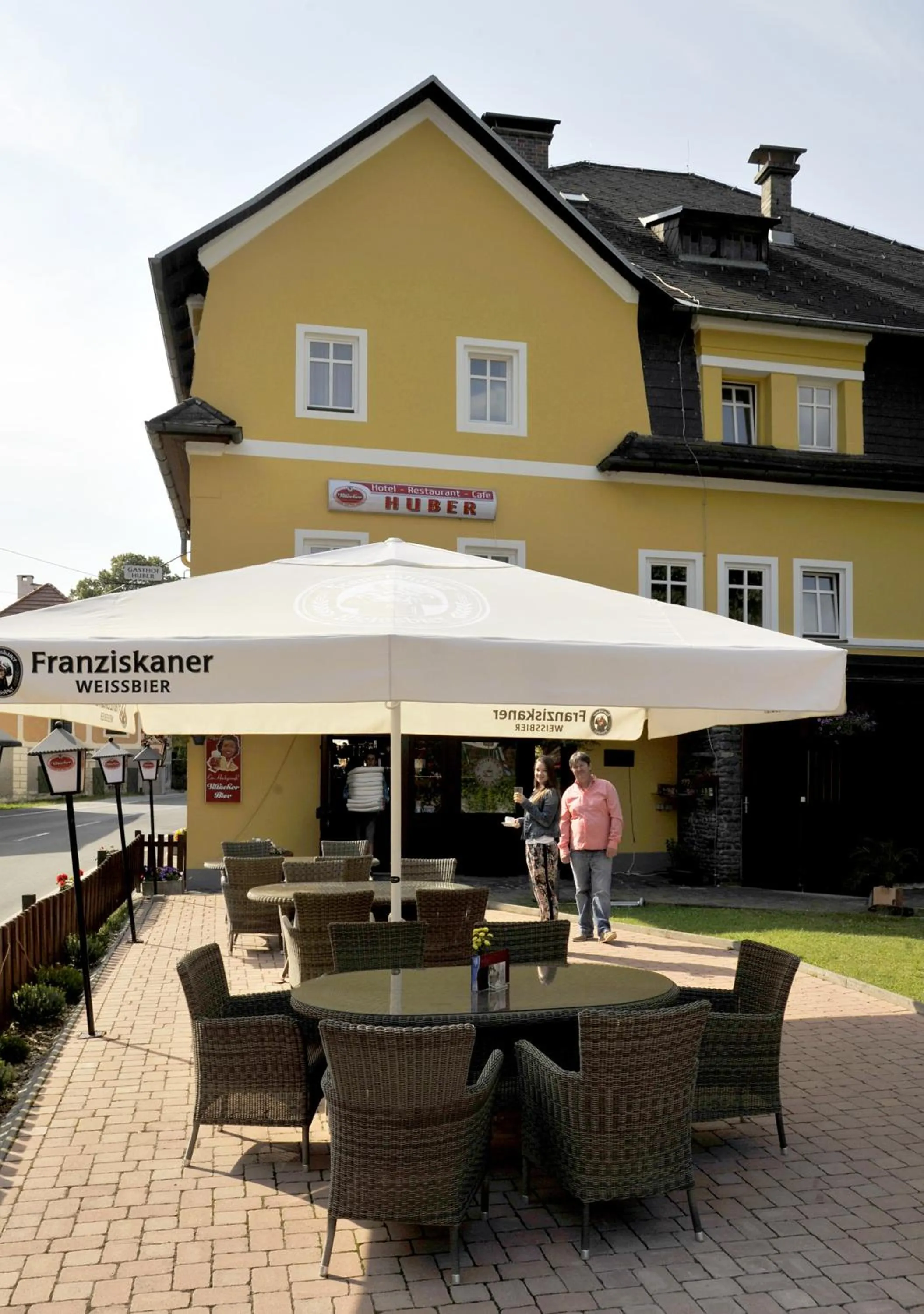 Balcony/Terrace in Hotel Villa Huber