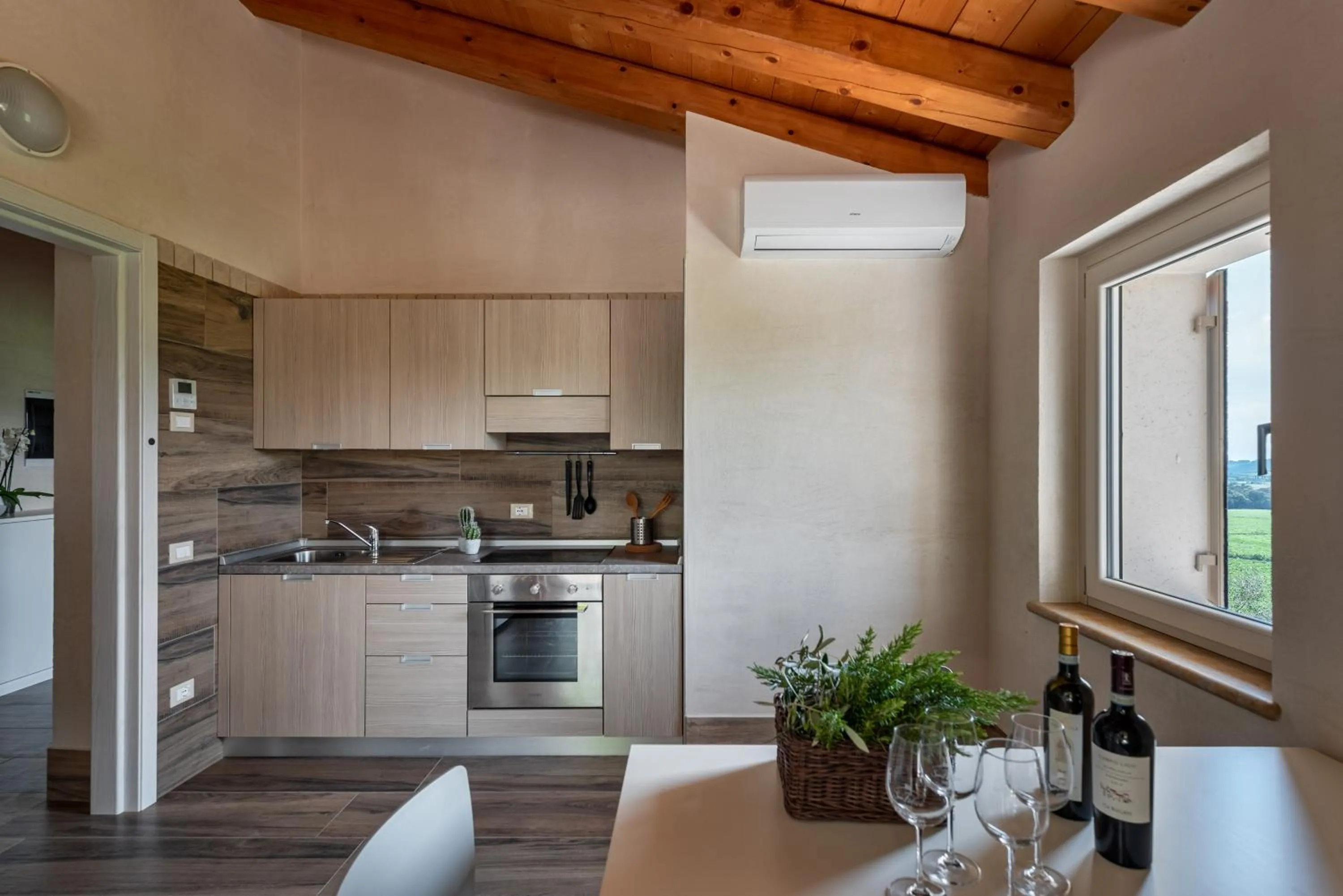 Kitchen or kitchenette in Sporting Hotel San Felice