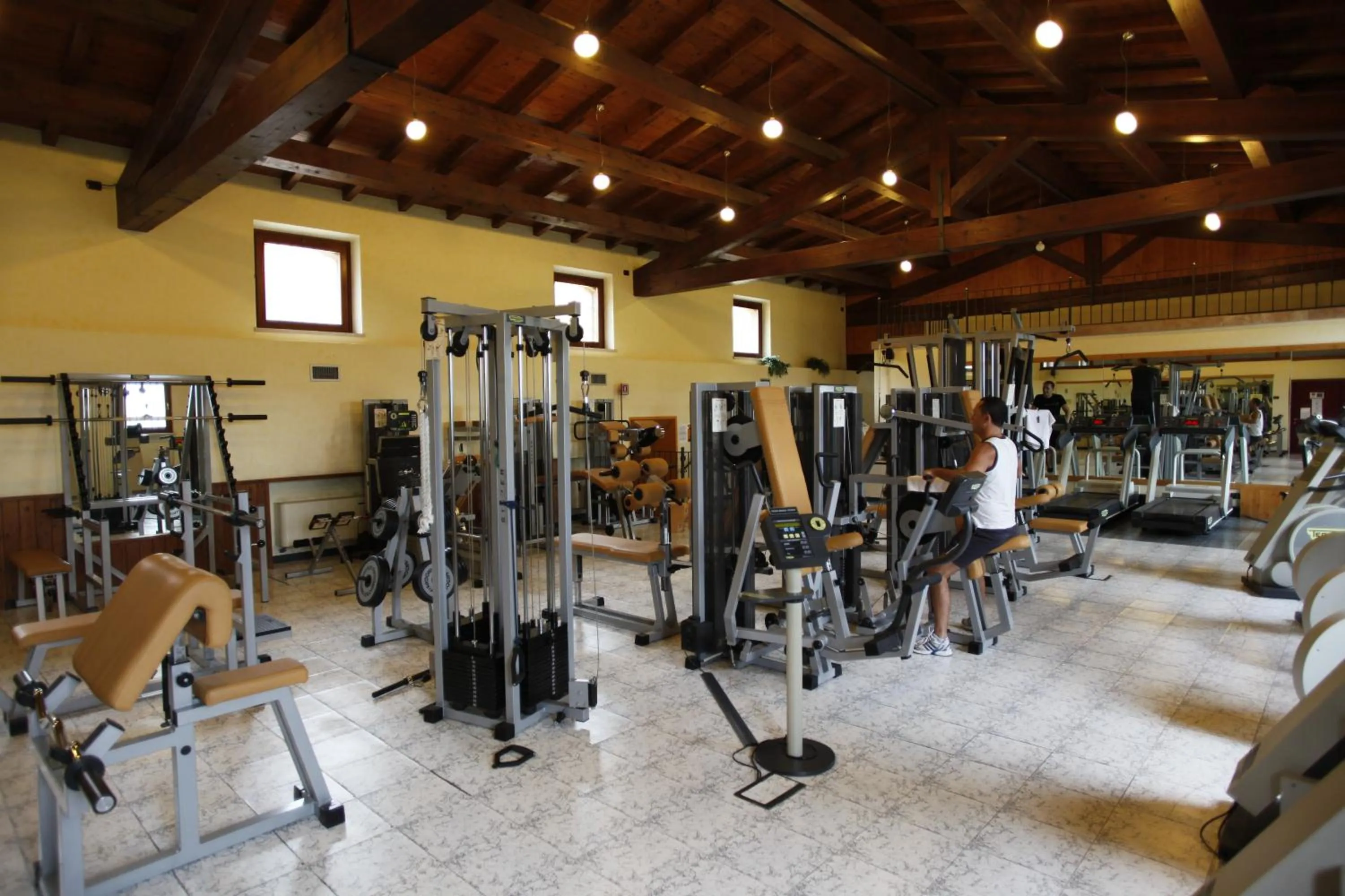 Fitness centre/facilities in Sporting Hotel San Felice