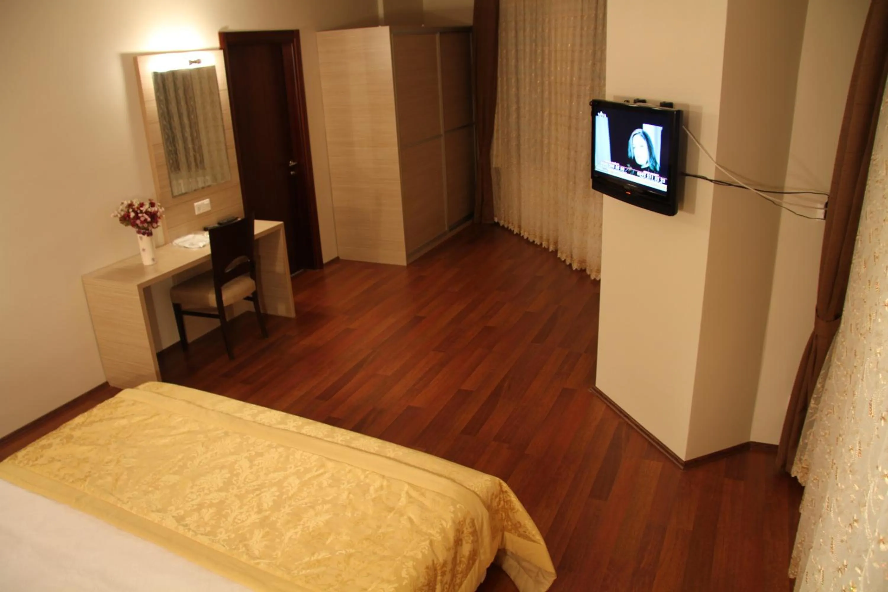 Decorative detail, Bed in Solis Hotel