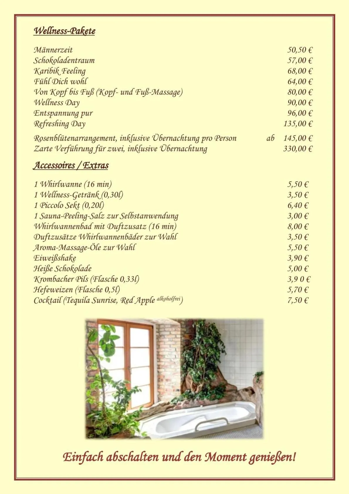 Massage in Ankerhof Hotel