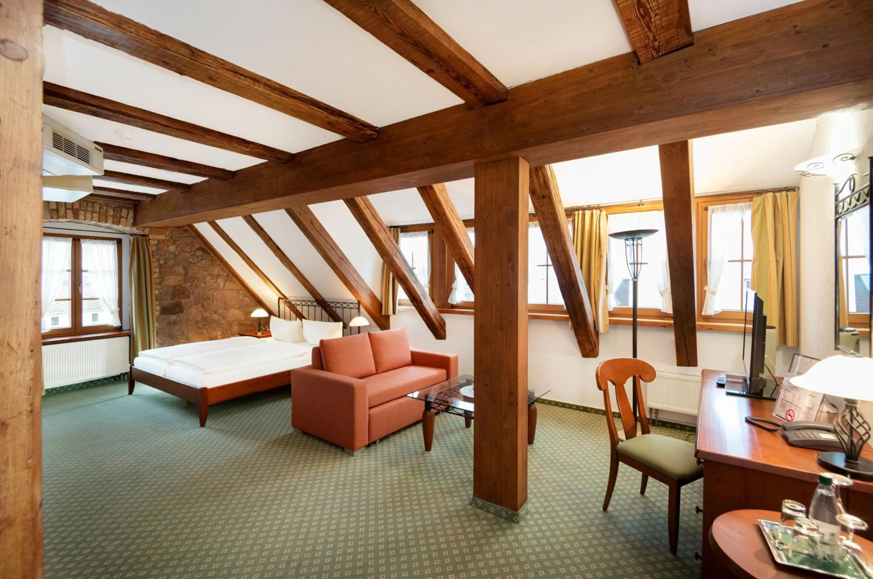 Bed in Ankerhof Hotel