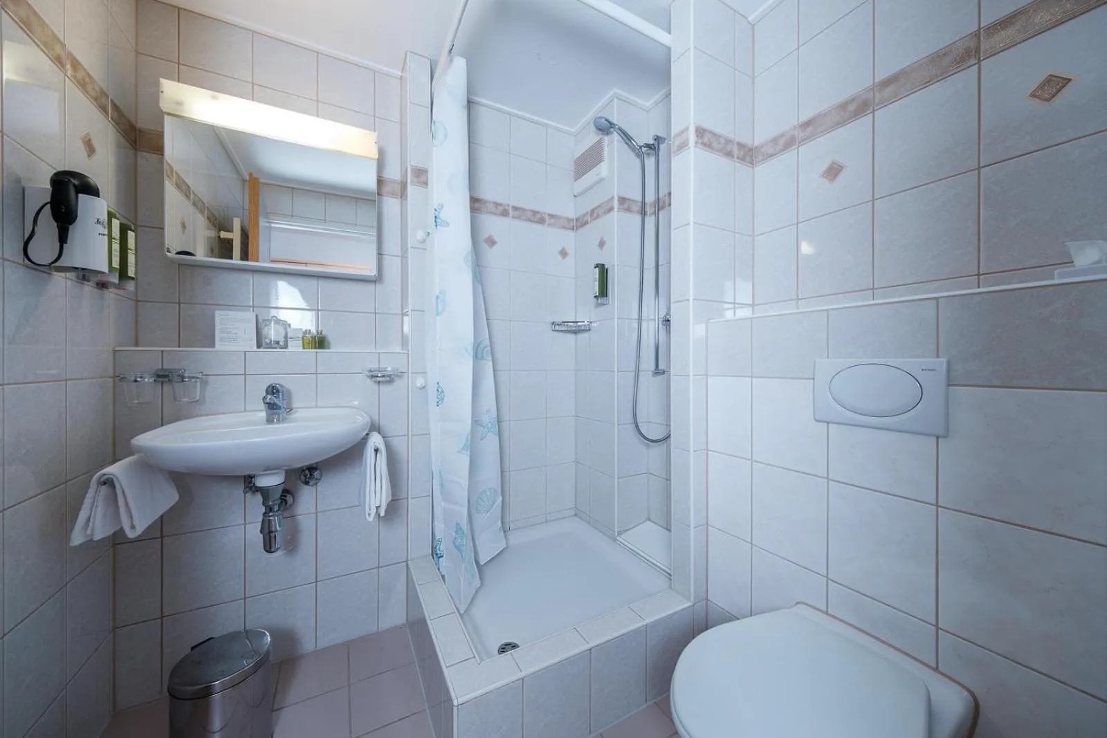 Shower in Hotel Bünda Davos