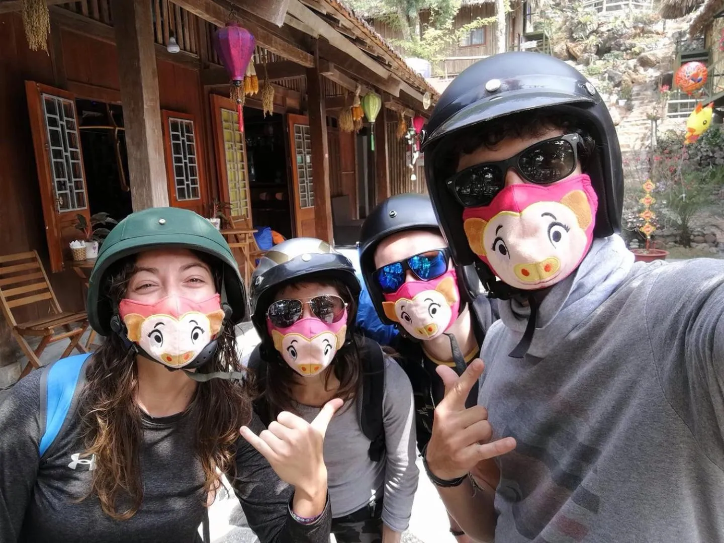 Property building in Green Hill Hostel & Tour