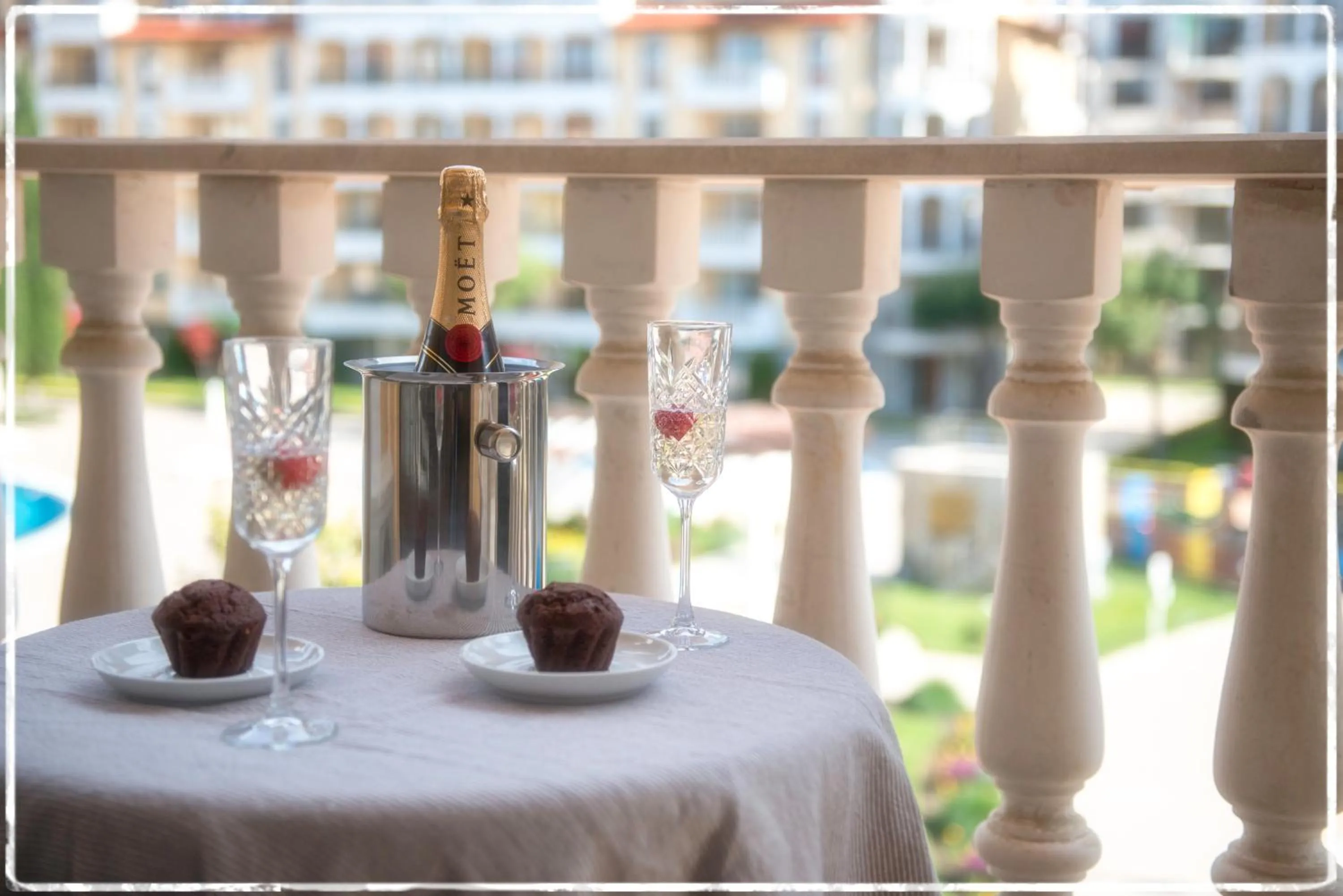 Balcony/Terrace in Royal Sun Apartments