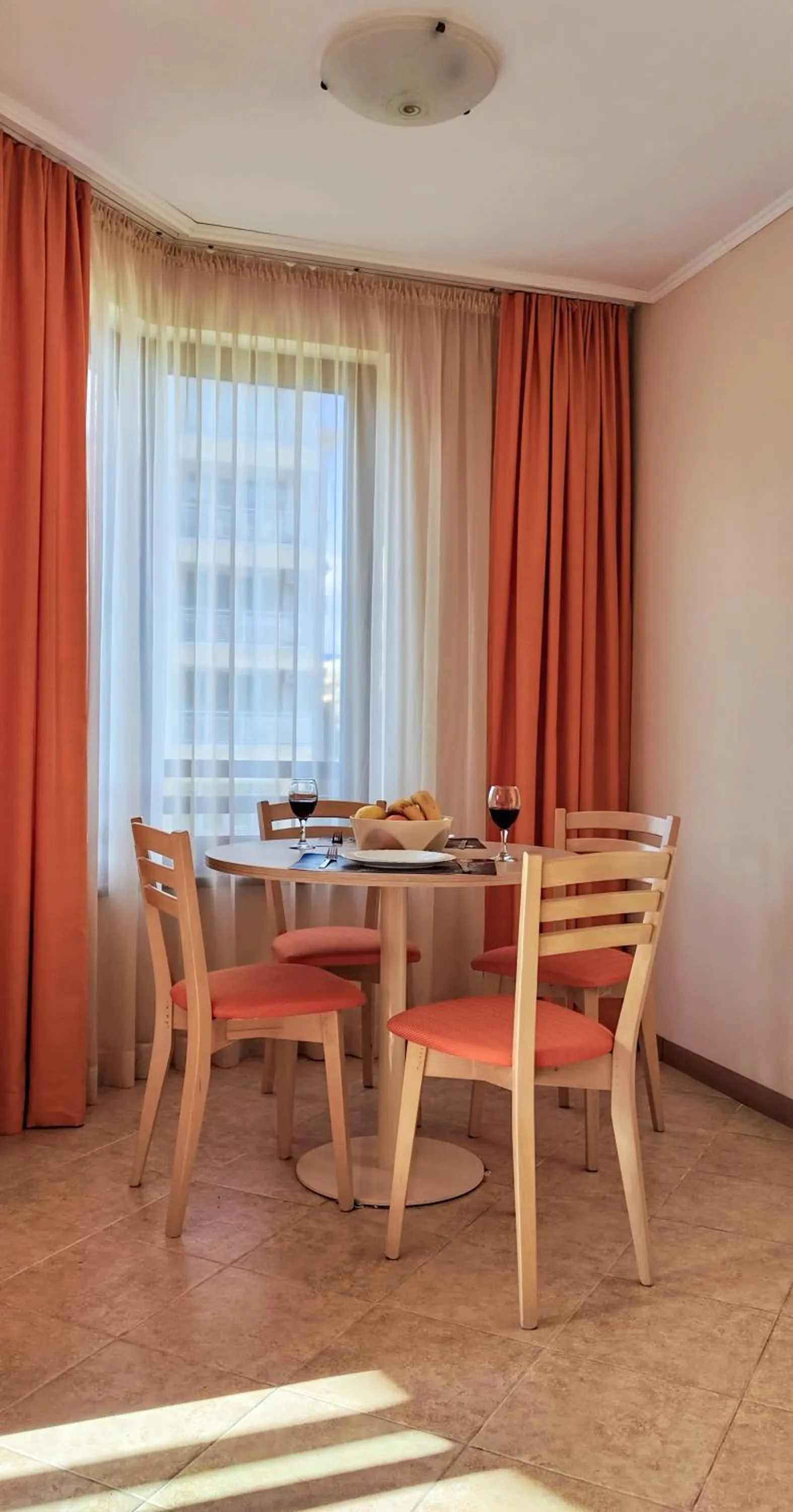 Living room in Royal Sun Apartments