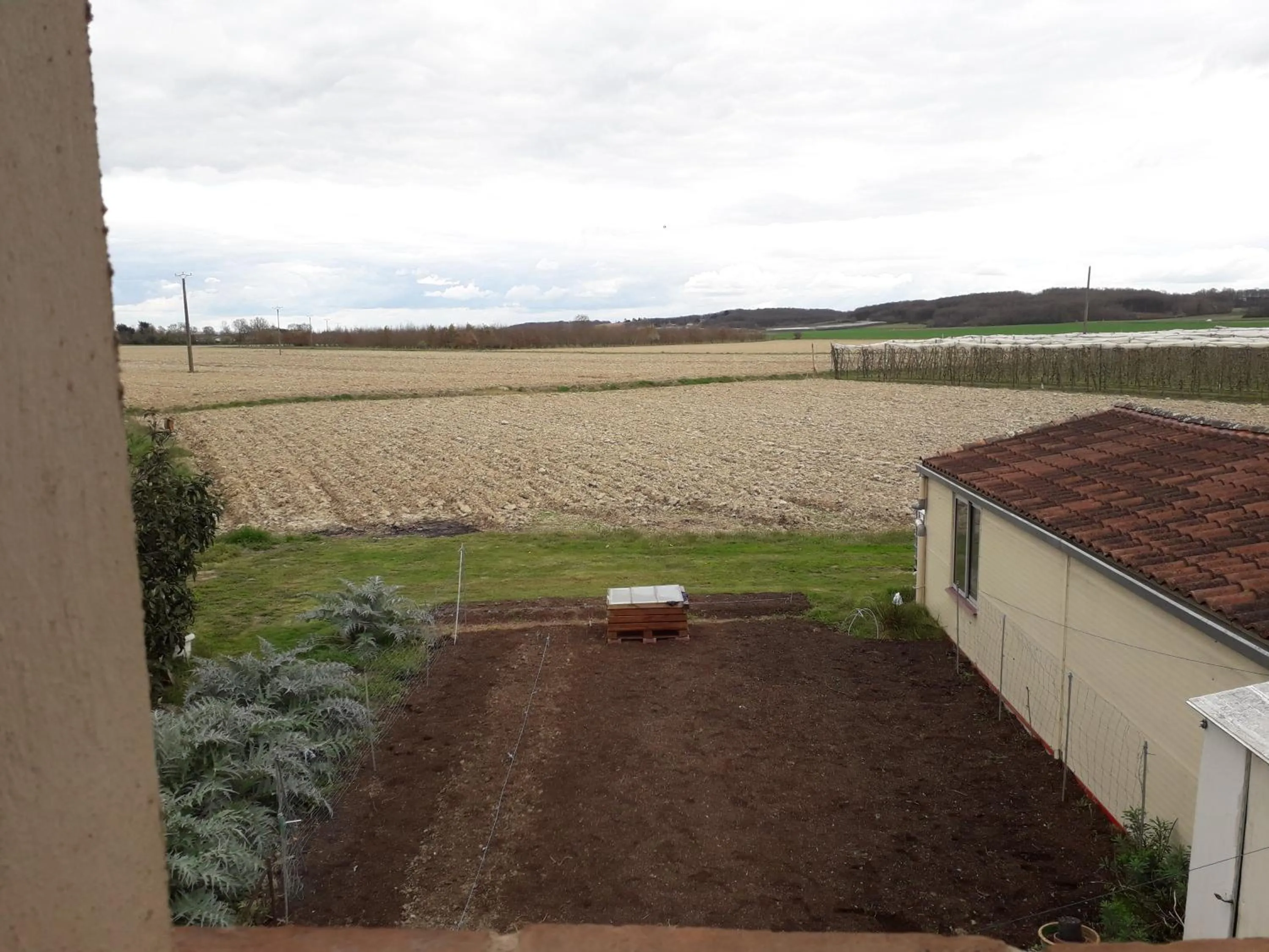 Garden view in Villa Gazounette