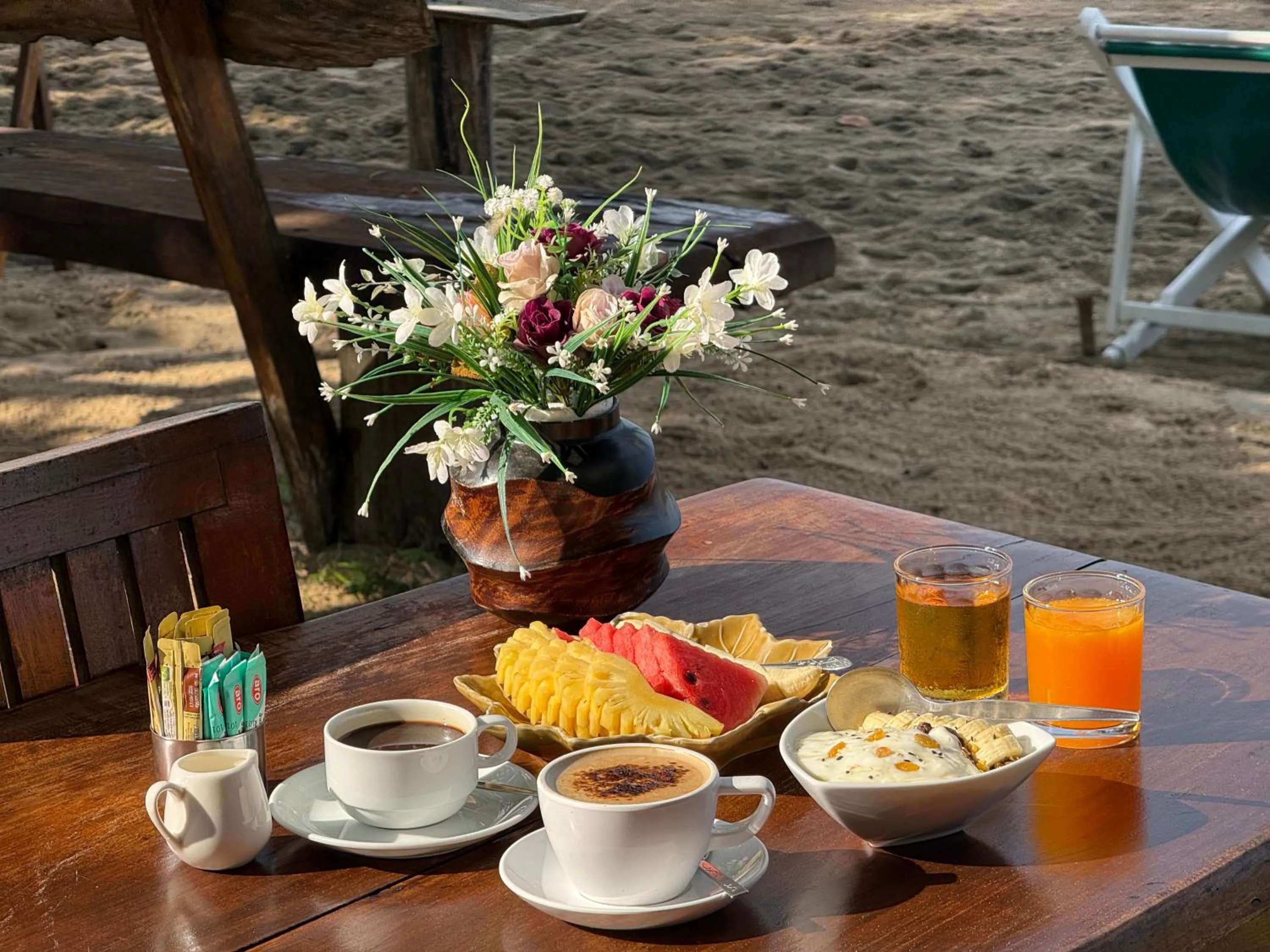 Breakfast in Season Bungalow