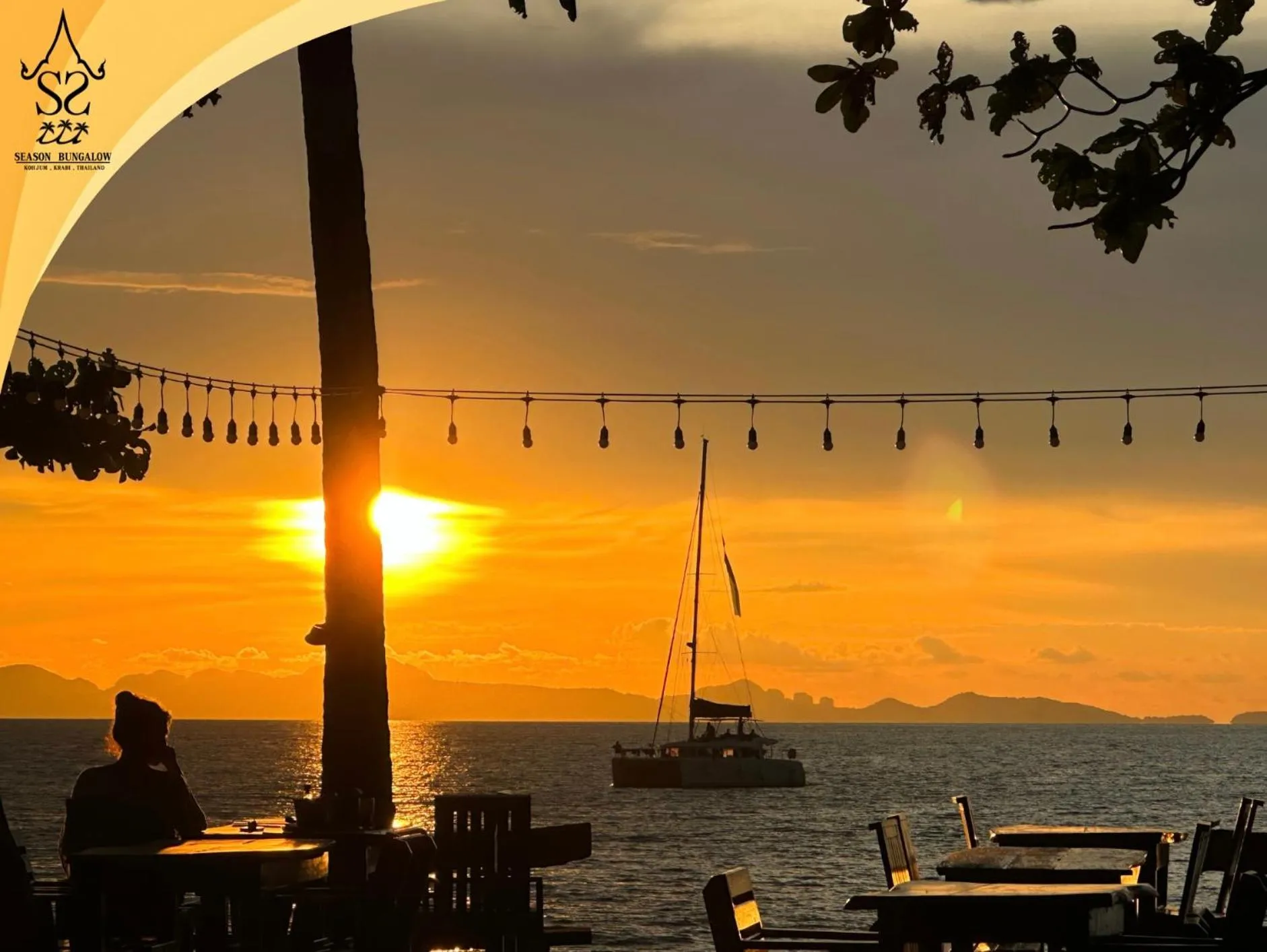 Sea view in Season Bungalow