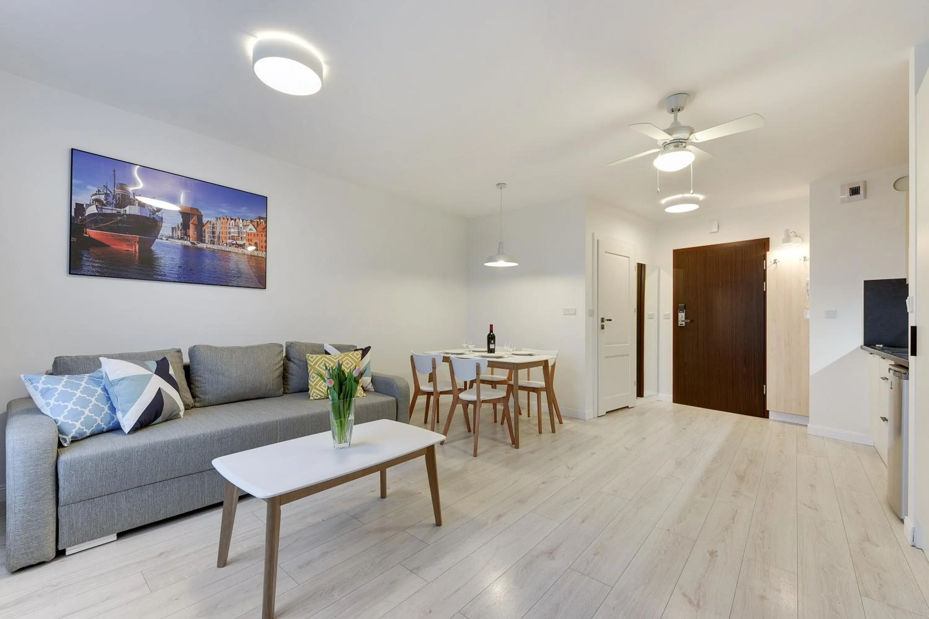 Living room in Chrobry Apartamenty Gdańsk Grodzka 10