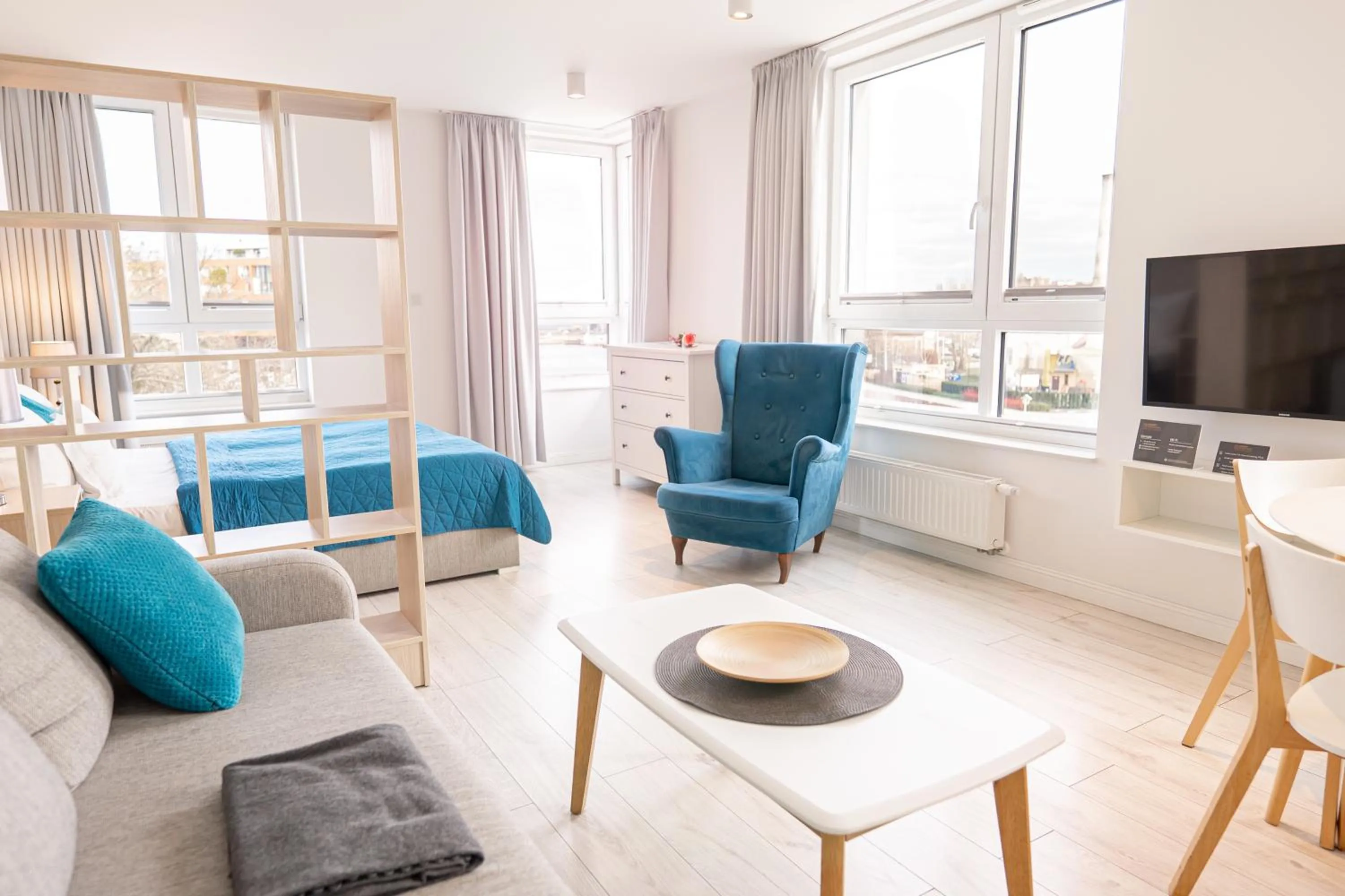 TV and multimedia in Chrobry Apartamenty Gdańsk Grodzka 10