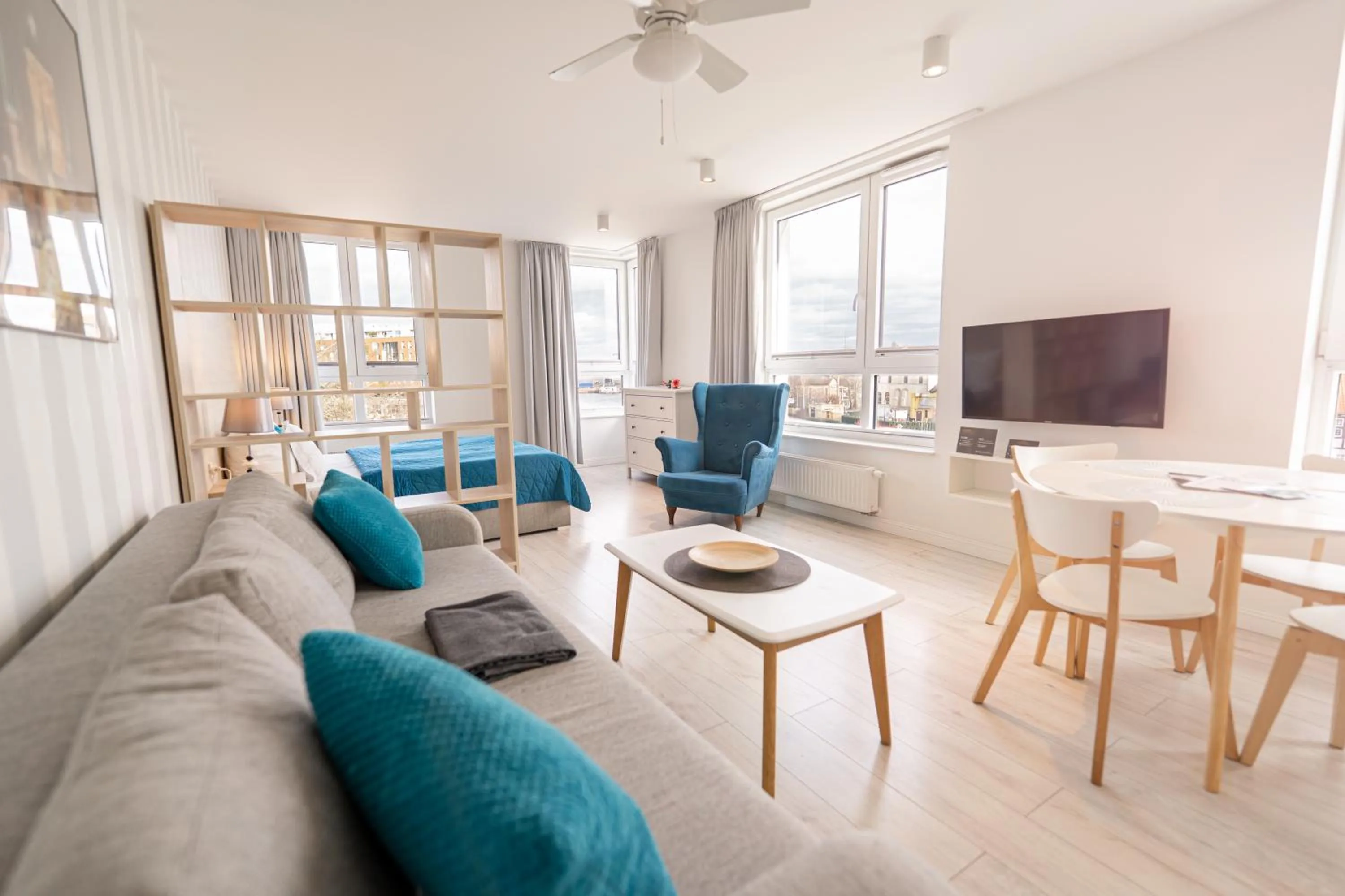 TV and multimedia in Chrobry Apartamenty Gdańsk Grodzka 10