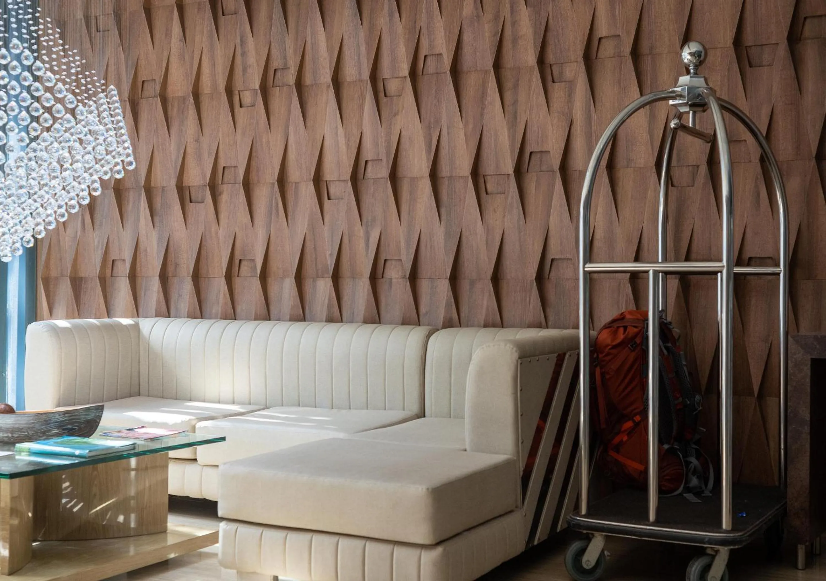 Lobby or reception in Hotel Perla Suite Santa Marta