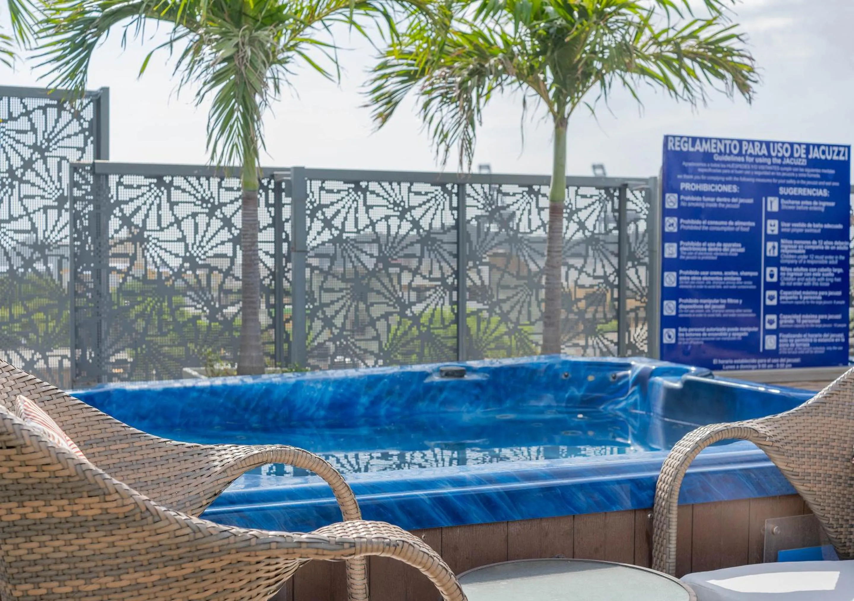 Balcony/Terrace in Hotel Perla Suite Santa Marta