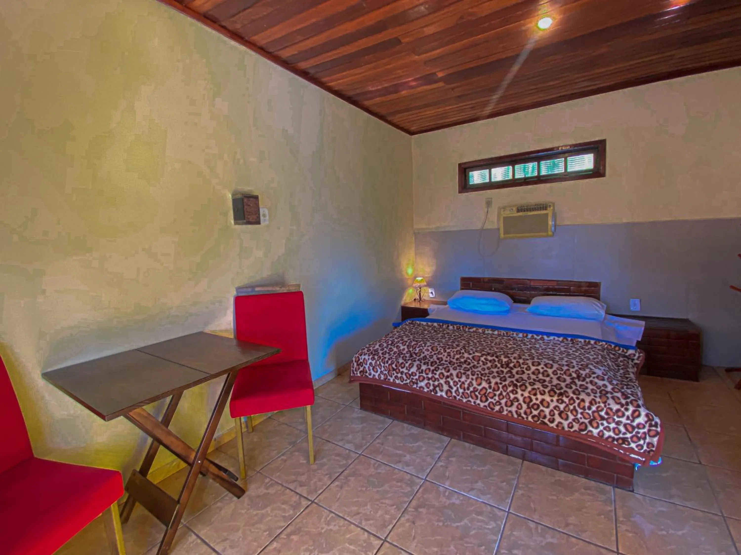 Bed in Pousada Chale da Montanha