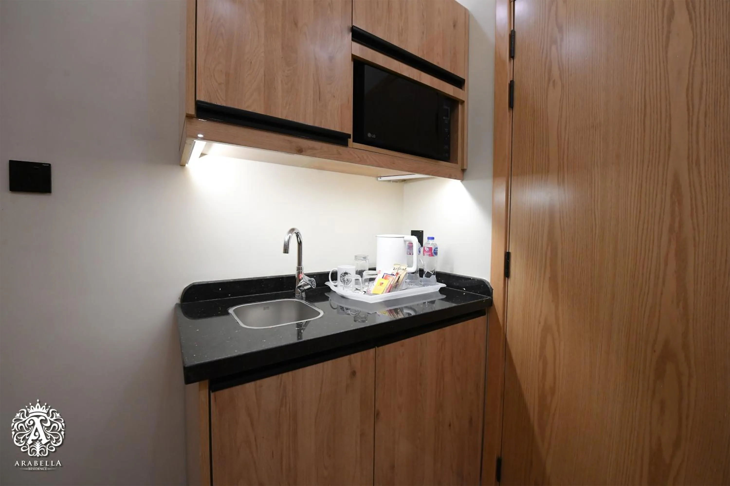 Kitchen or kitchenette in Arabella Residence