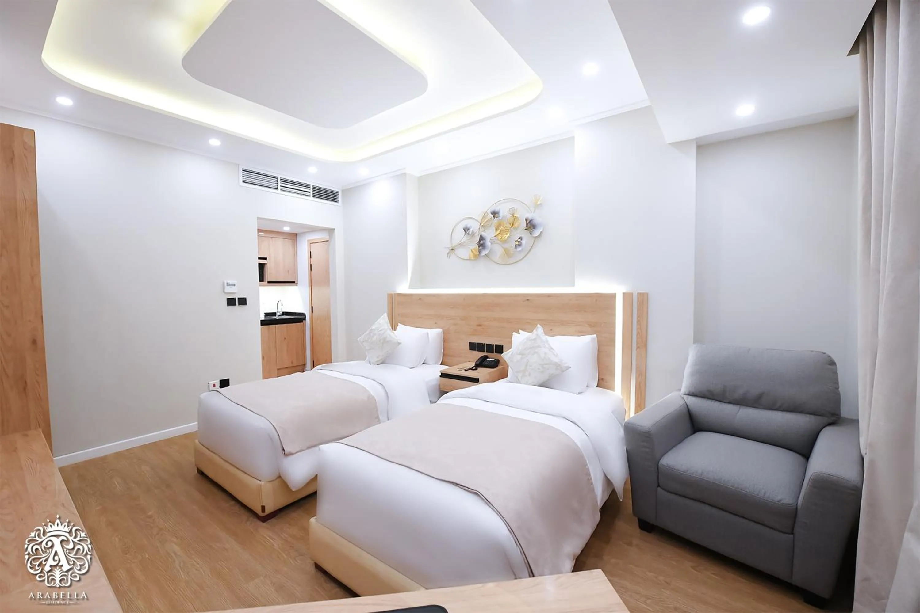 Bed in Arabella Residence