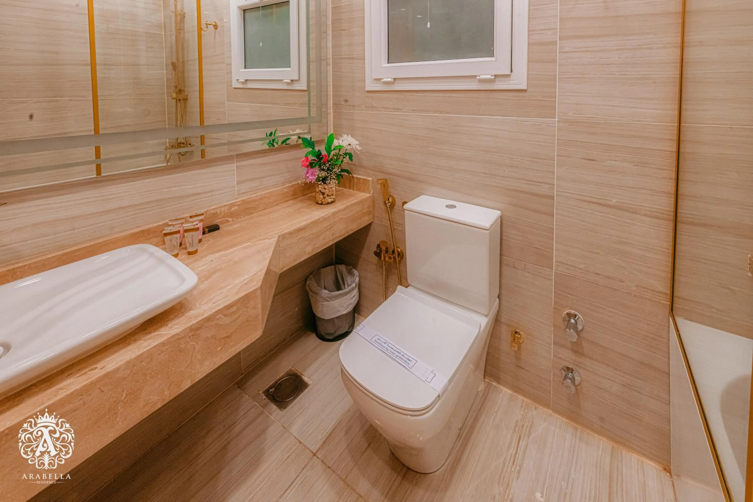 Toilet in Arabella Residence