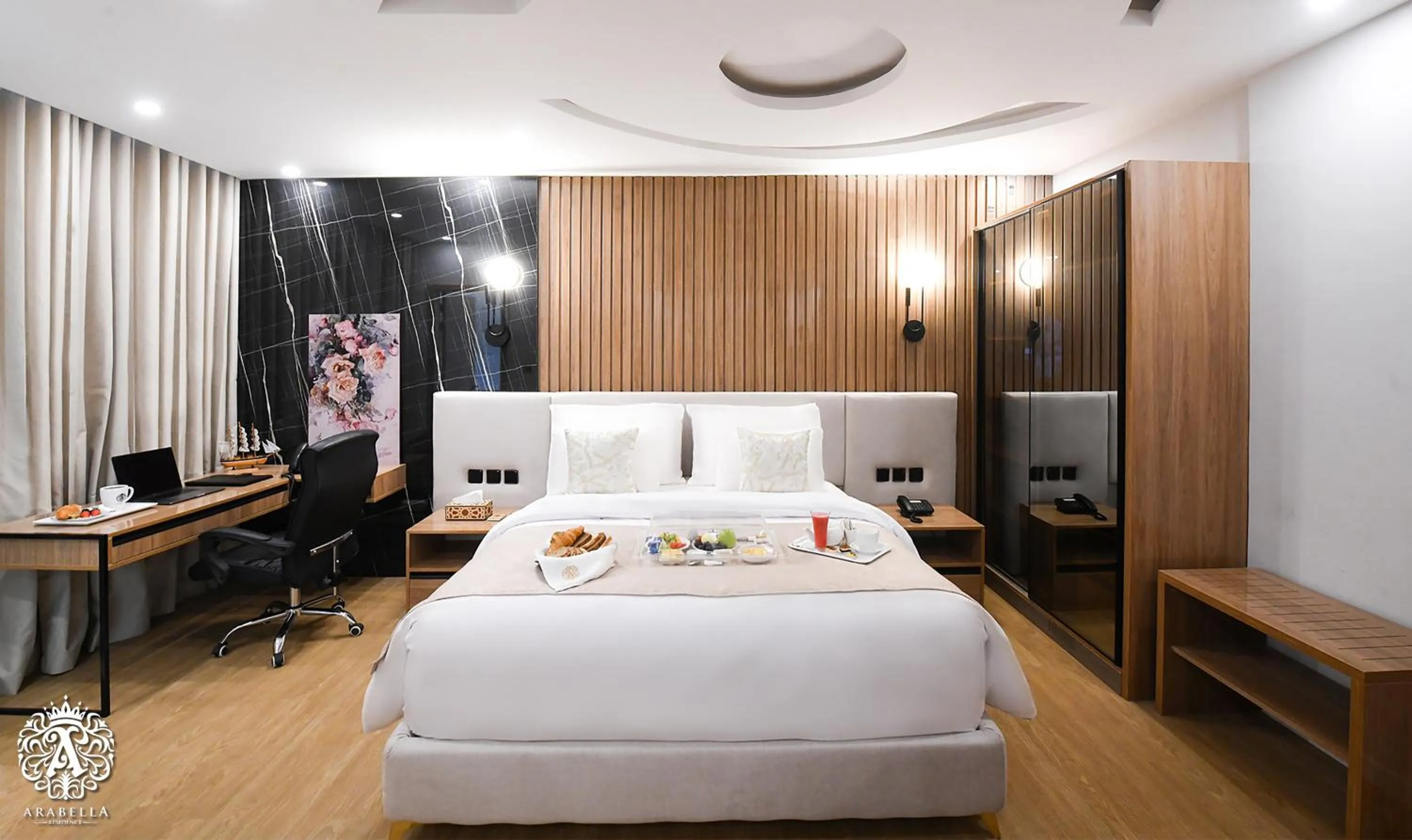 Bed in Arabella Residence