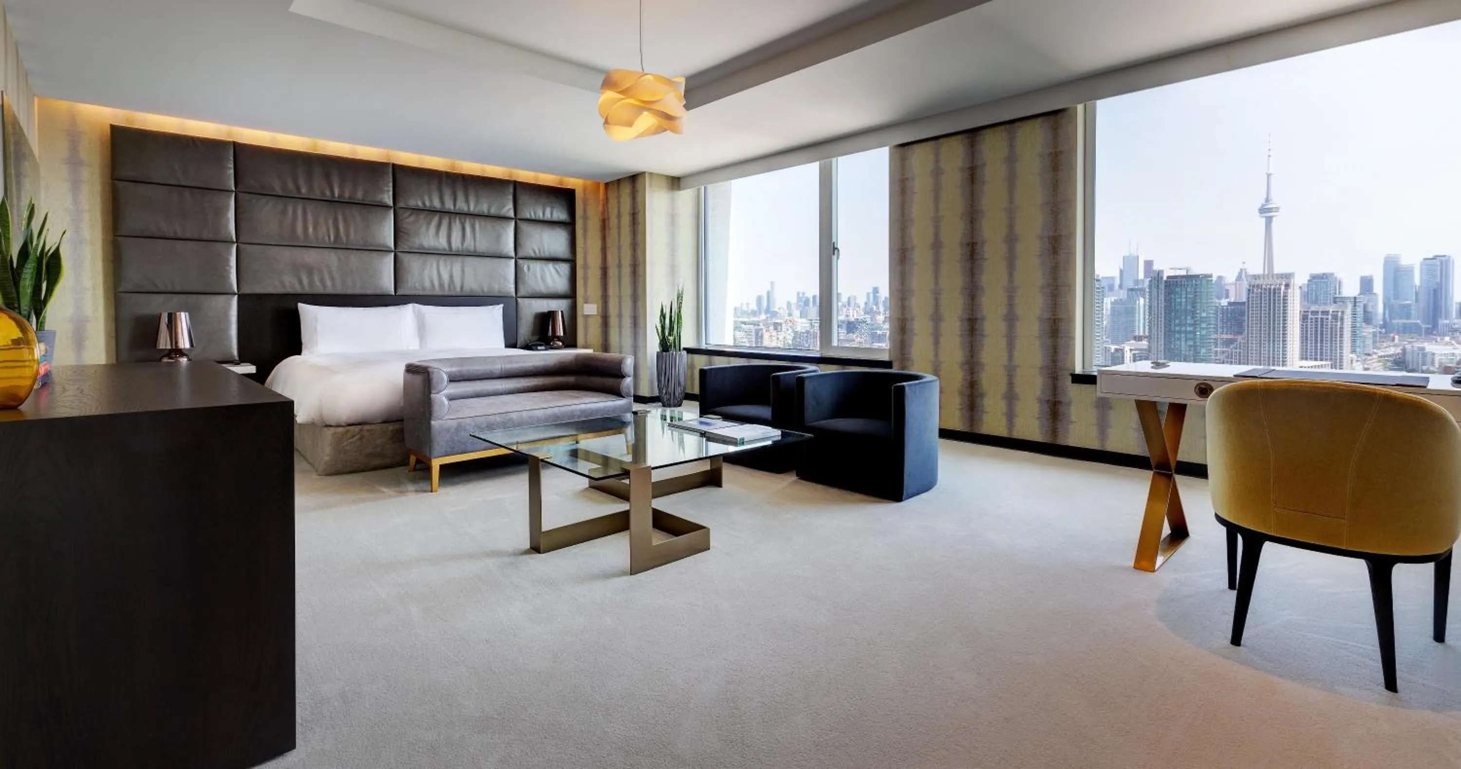 Photo of the whole room, Bed in Hotel X Toronto, a Destination by Hyatt Hotel