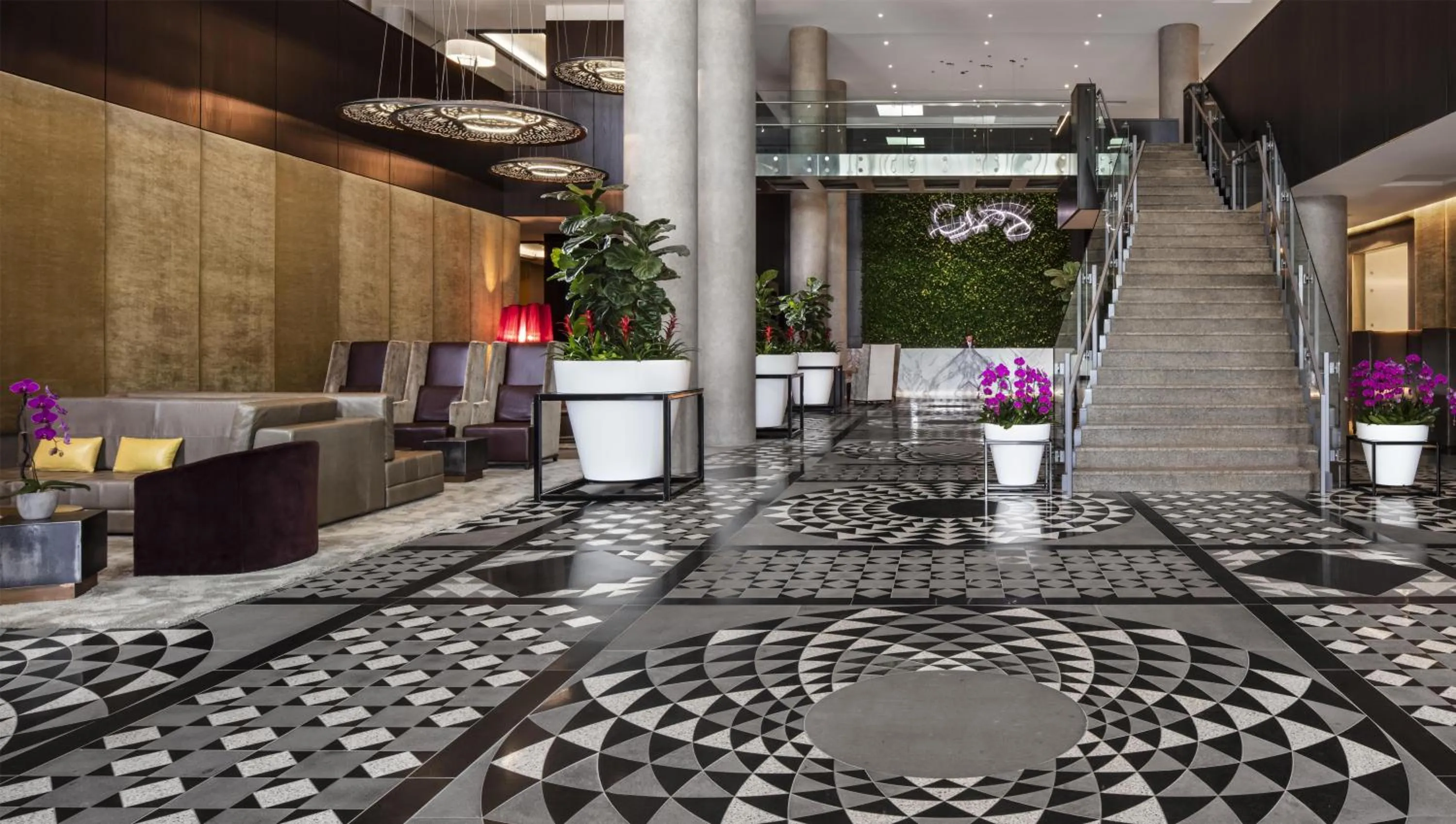Lobby or reception in Hotel X Toronto, a Destination by Hyatt Hotel