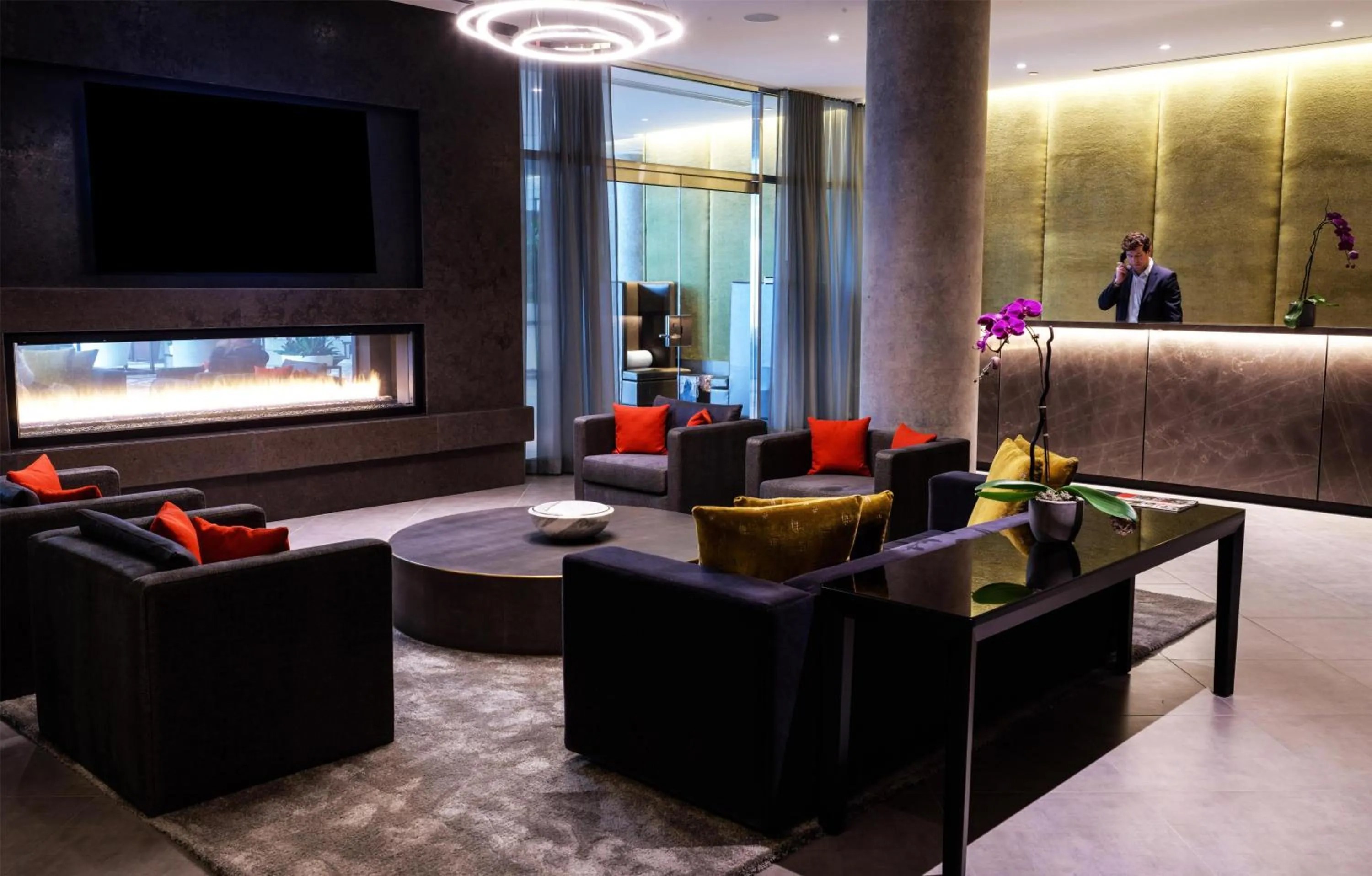 Lobby or reception in Hotel X Toronto, a Destination by Hyatt Hotel