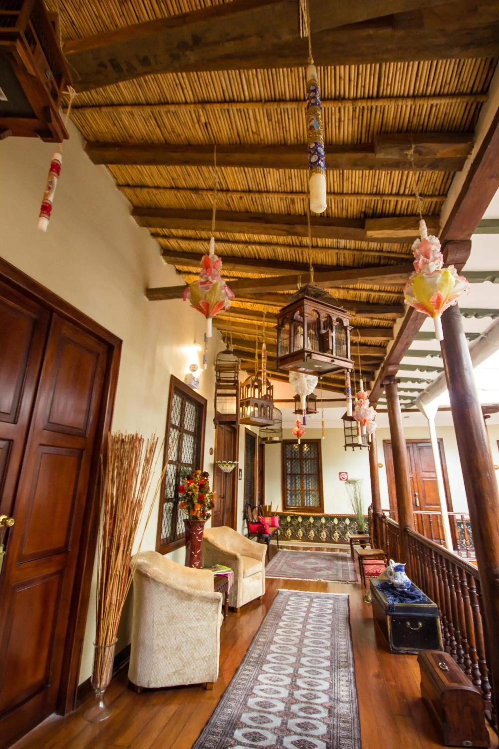 Patio in Hotel Boutique Santa Lucia