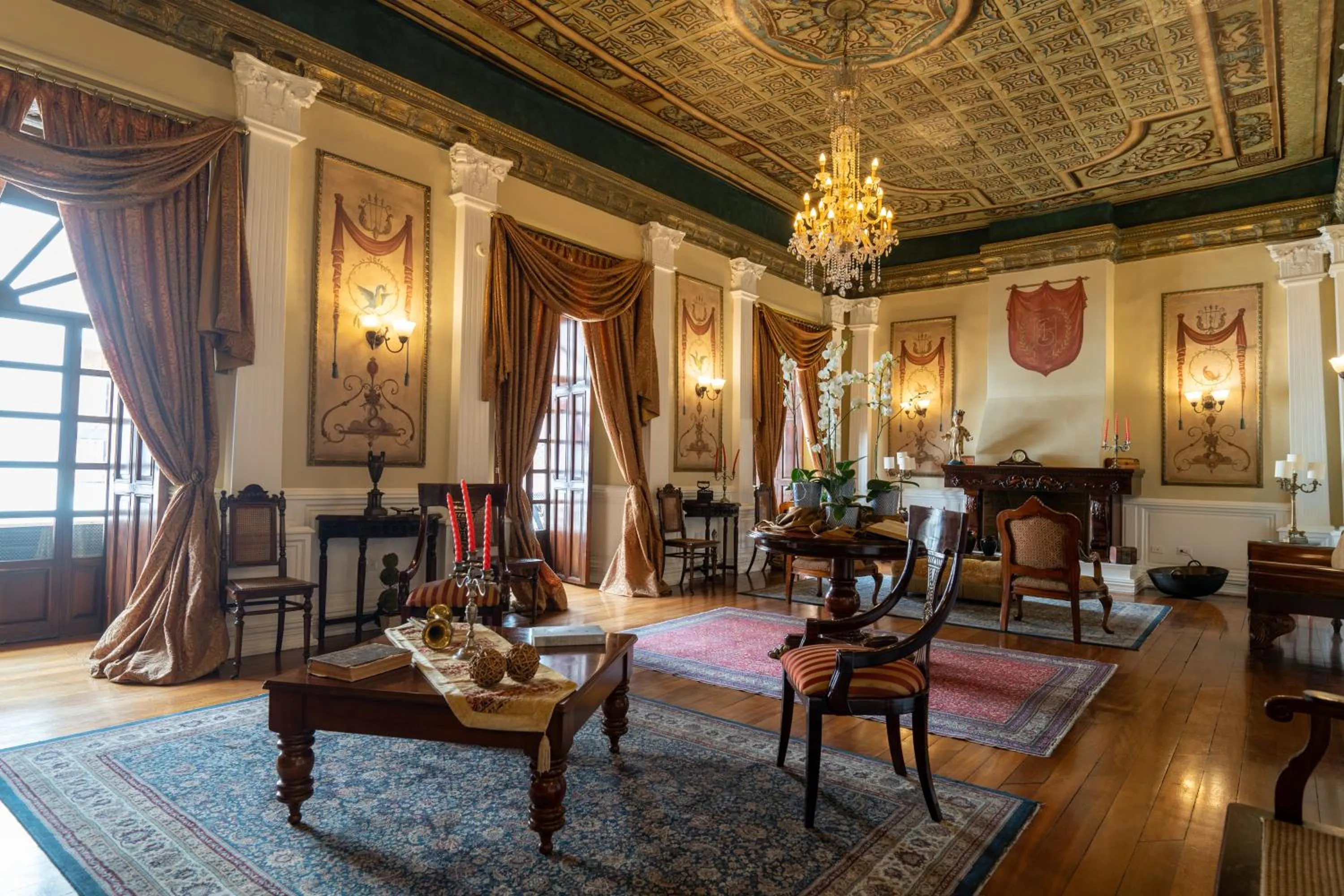 Living room in Hotel Boutique Santa Lucia