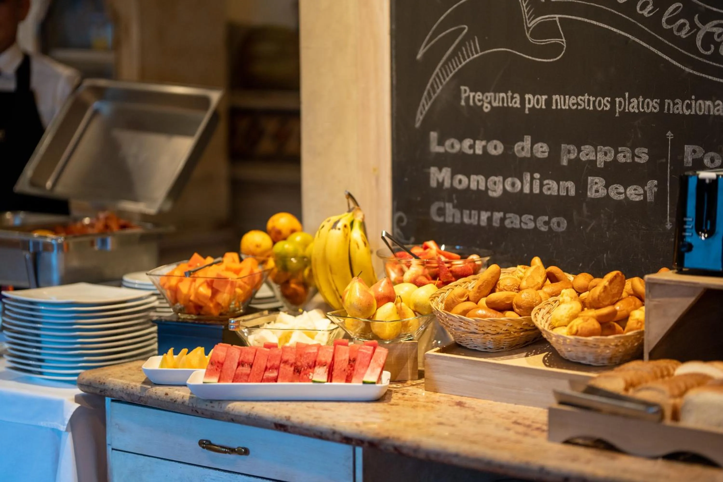 Food in Hotel Boutique Santa Lucia