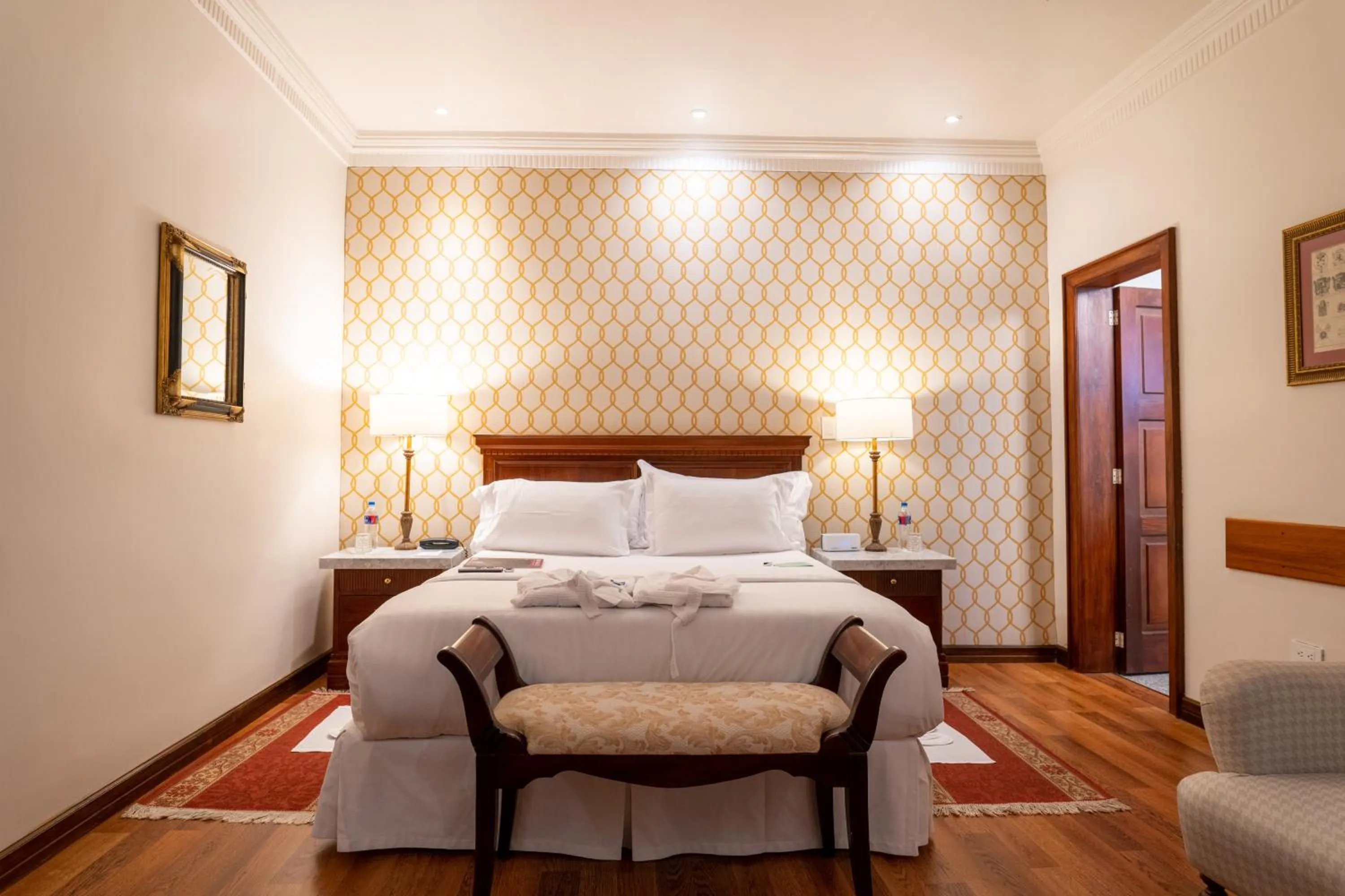 Bed in Hotel Boutique Santa Lucia