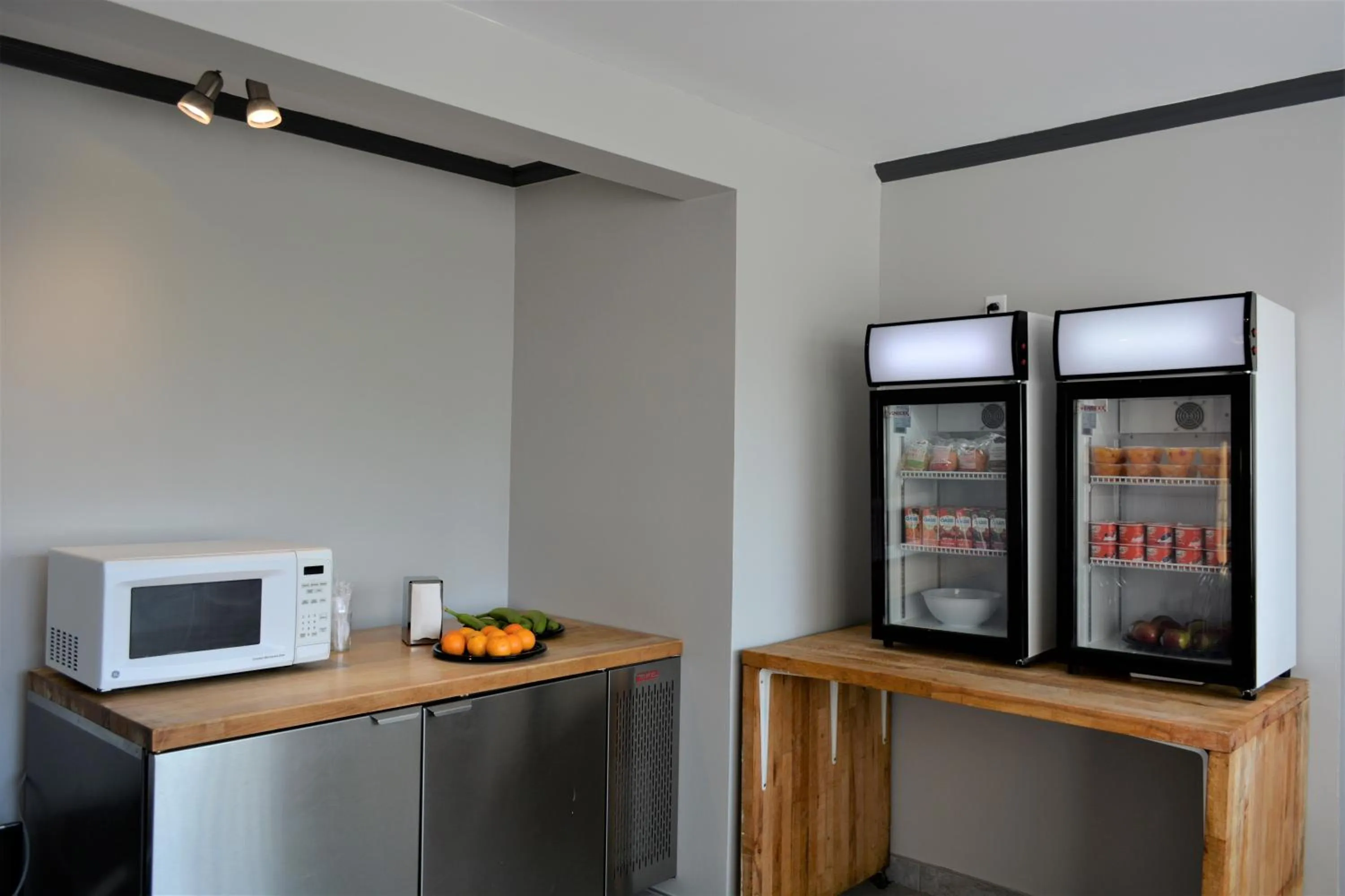 Continental breakfast in Motel Quatre Saisons