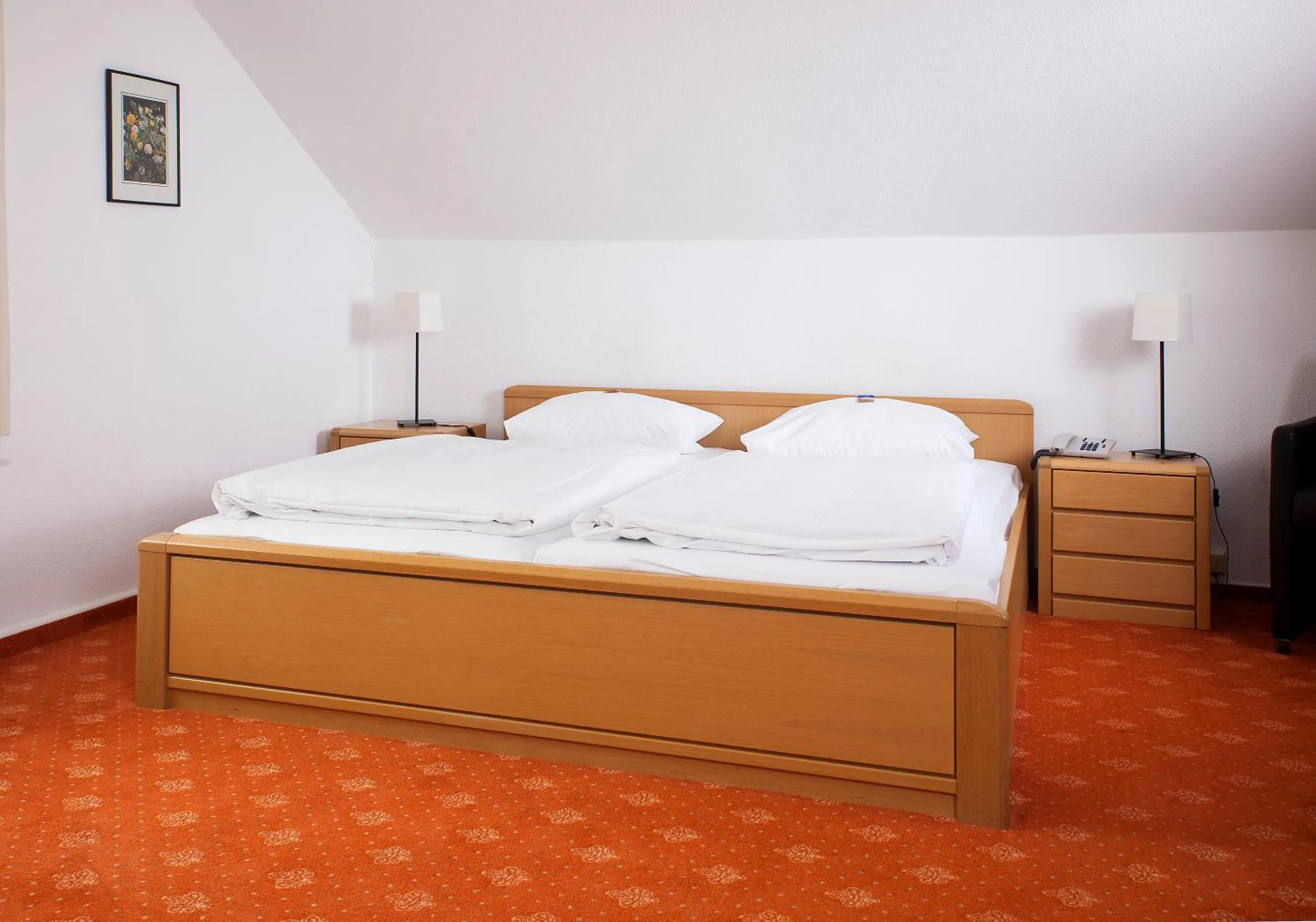 Bed in Hotel & Restaurant Ernst